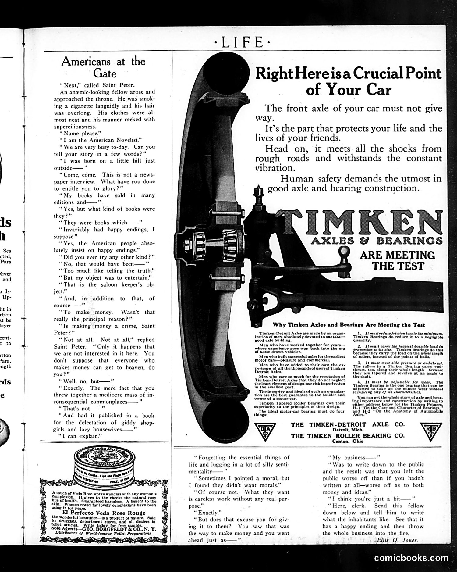 Life — January 9, 1913 — page 11: Life, 1913-01-09