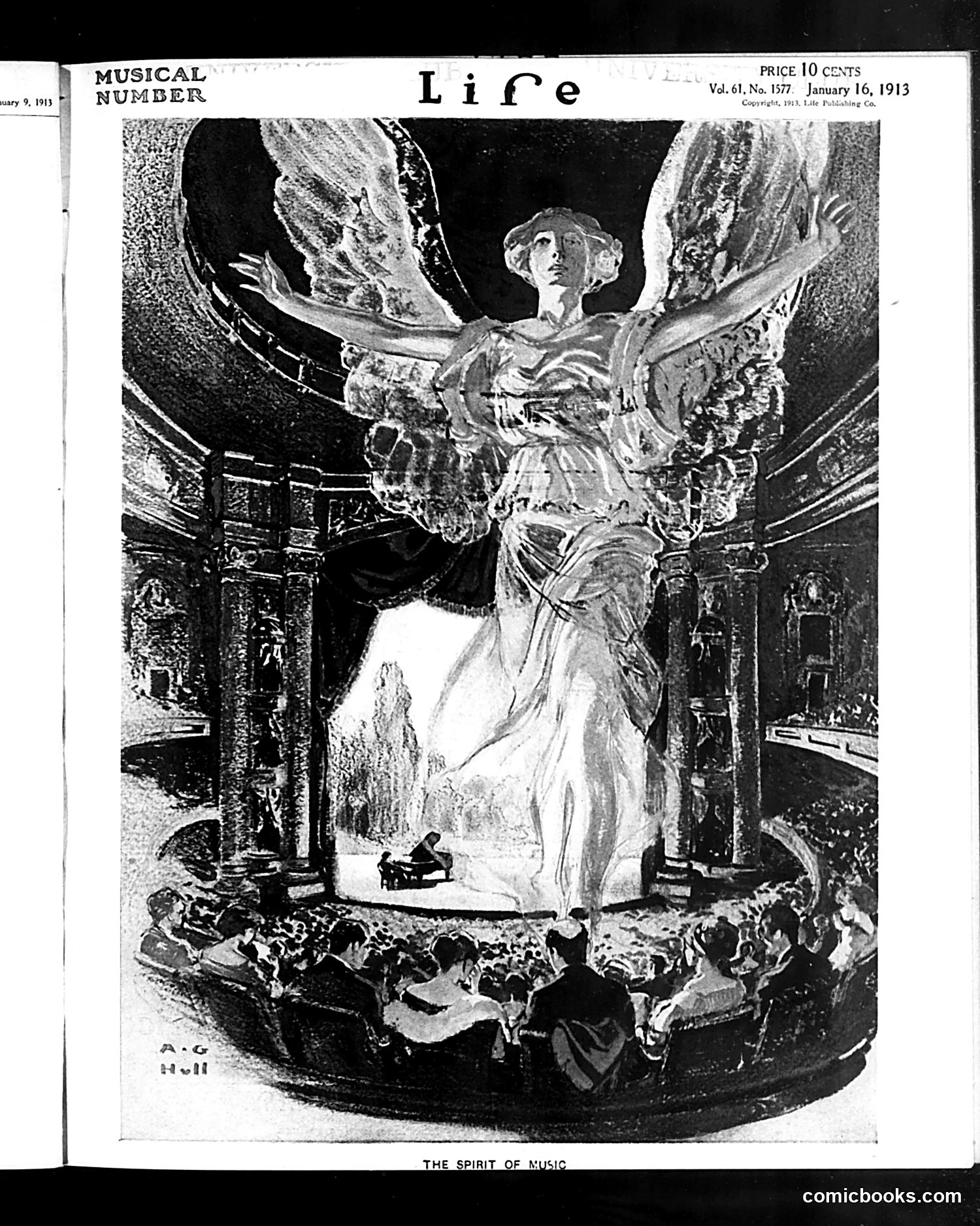 Life — January 16, 1913 — page 1: Life, 1913-01-16