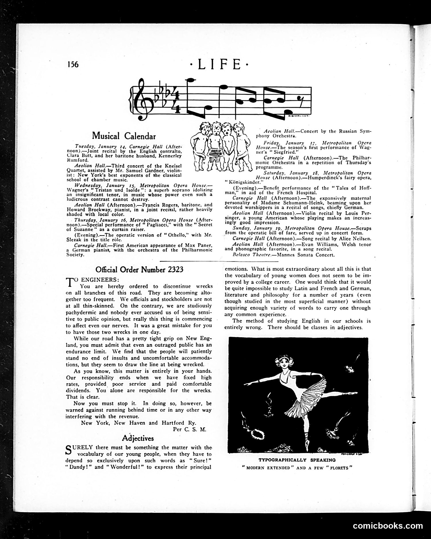 Life — January 16, 1913 — page 12: Life, 1913-01-16