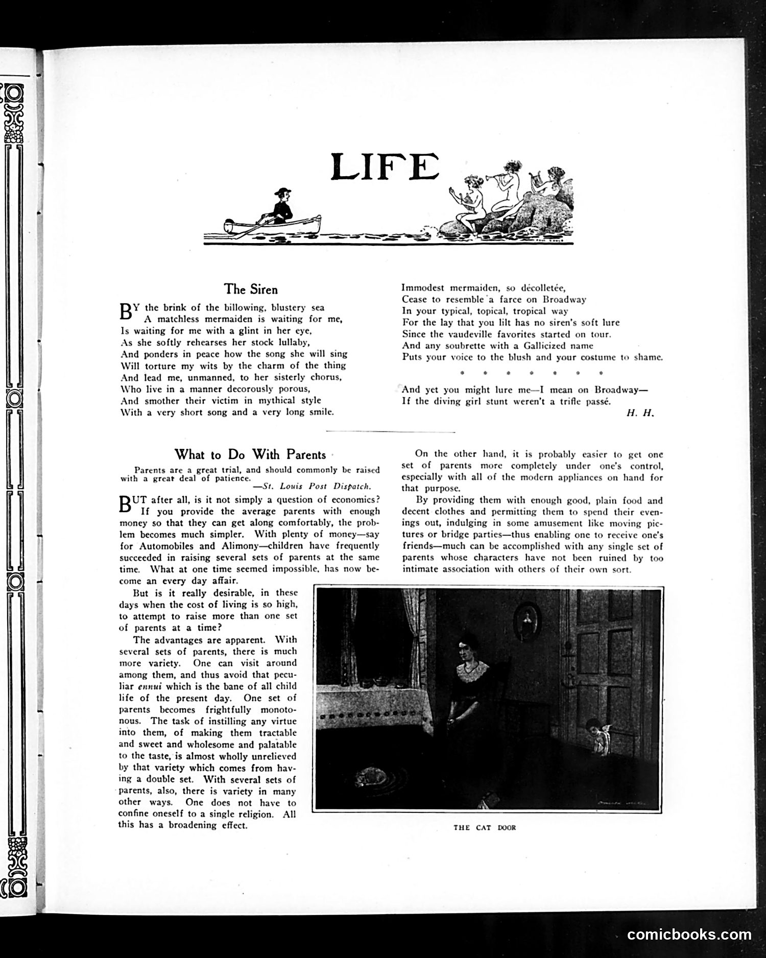 Life — January 23, 1913 — page 7: Life, 1913-01-23