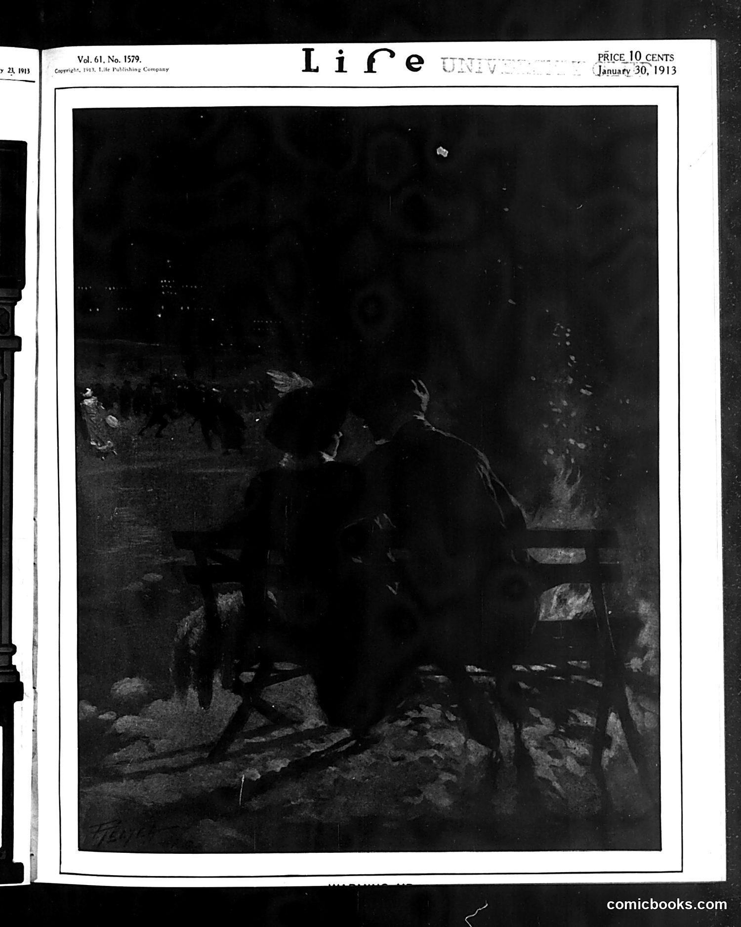 Life — January 30, 1913 — page 1: Life, 1913-01-30