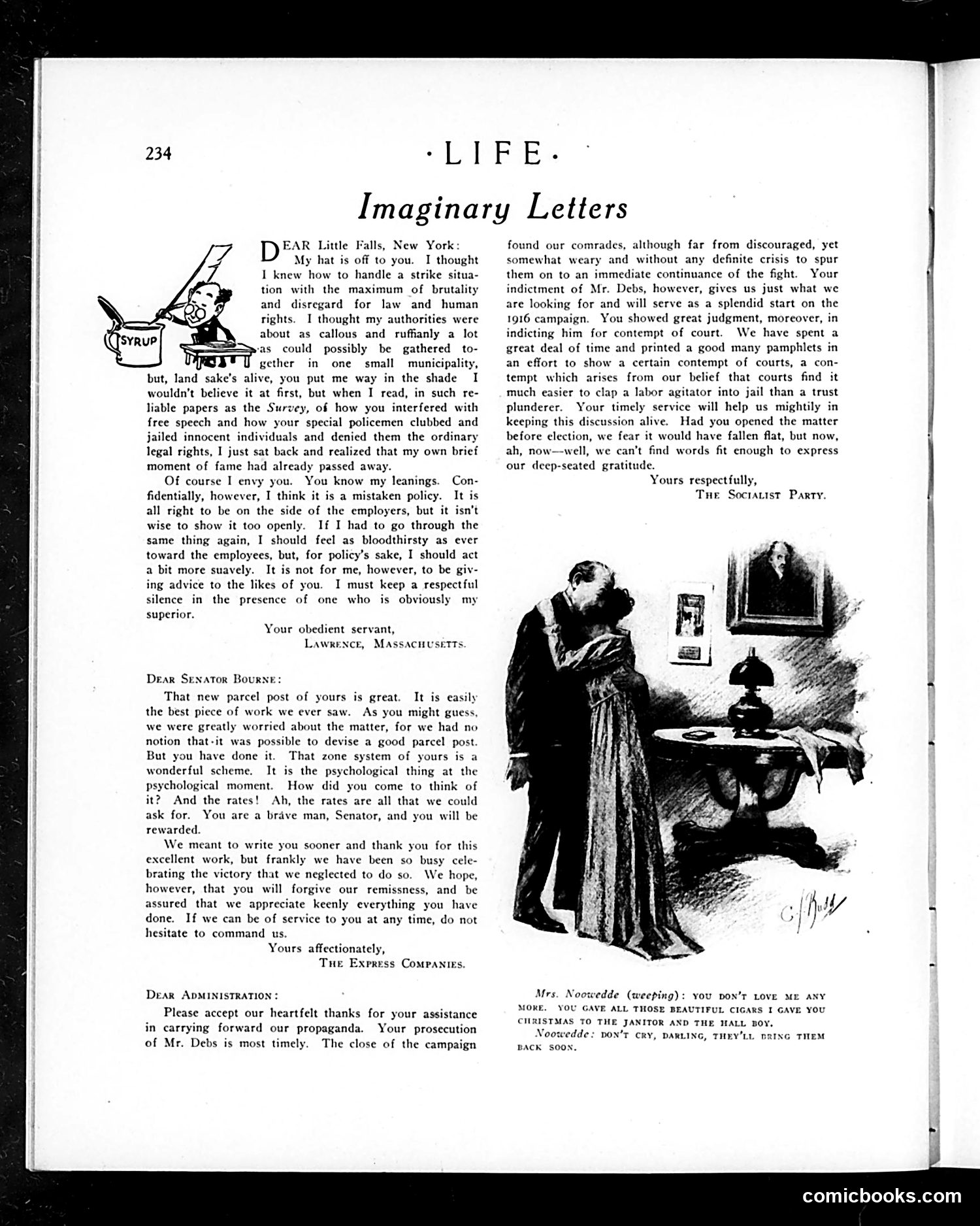 Life — January 30, 1913 — page 10: Life, 1913-01-30