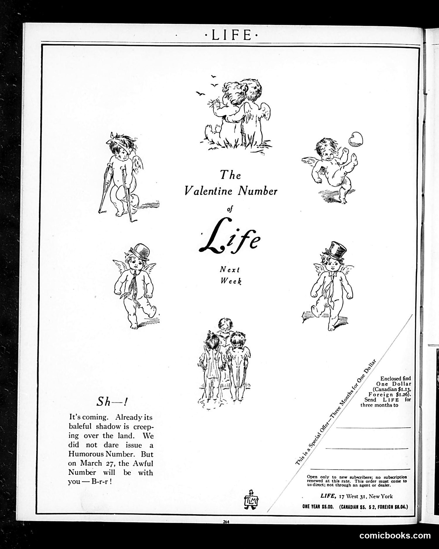 Life — February 6, 1913 — page 4: Life, 1913-02-06