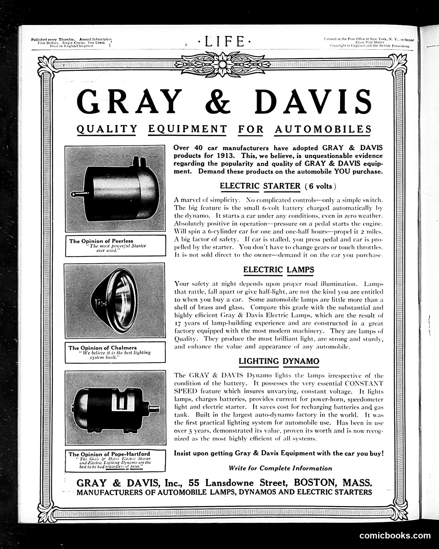 Life — February 20, 1913 — page 2: Life, 1913-02-20