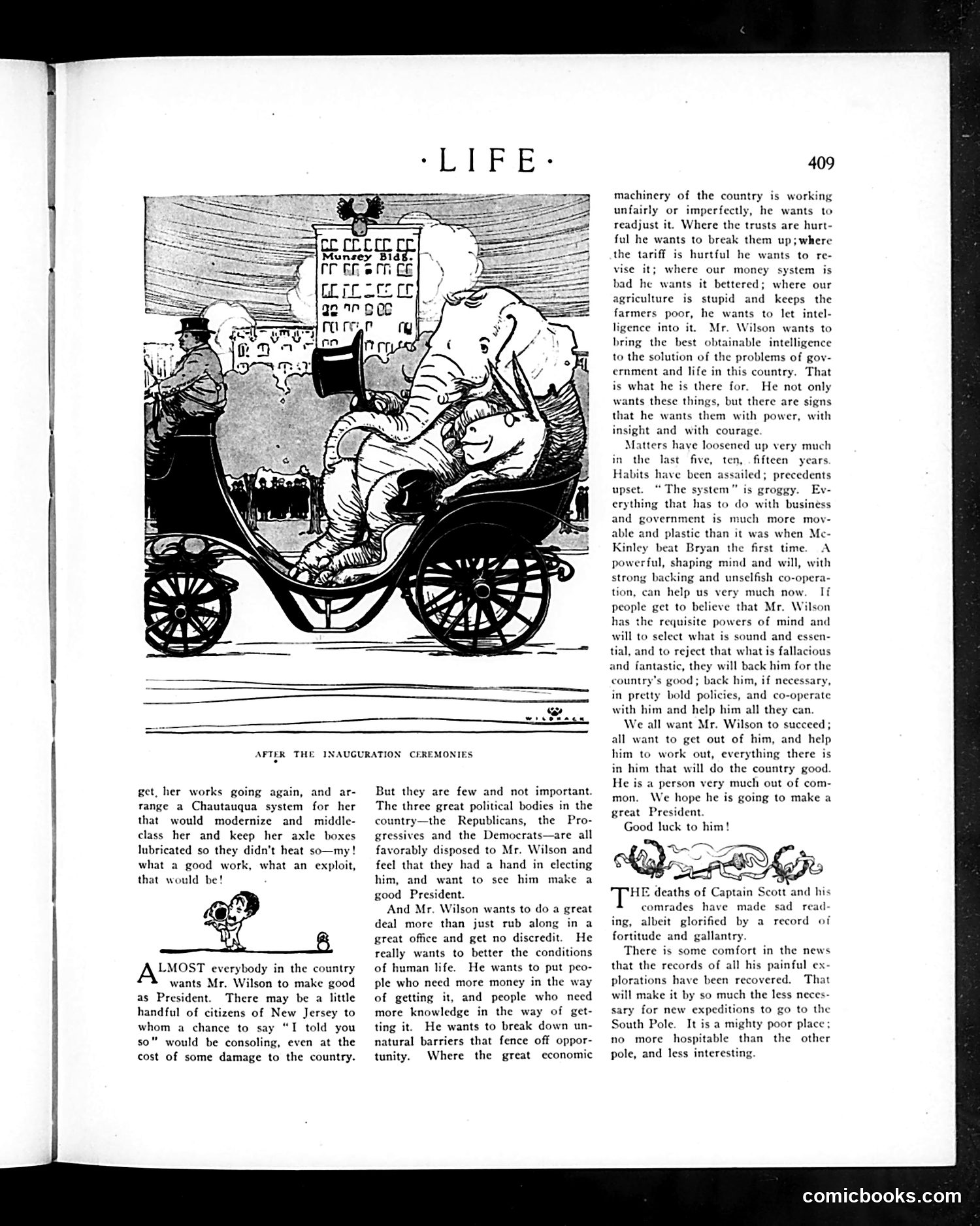 Life — February 27, 1913 — page 9: Life, 1913-02-27