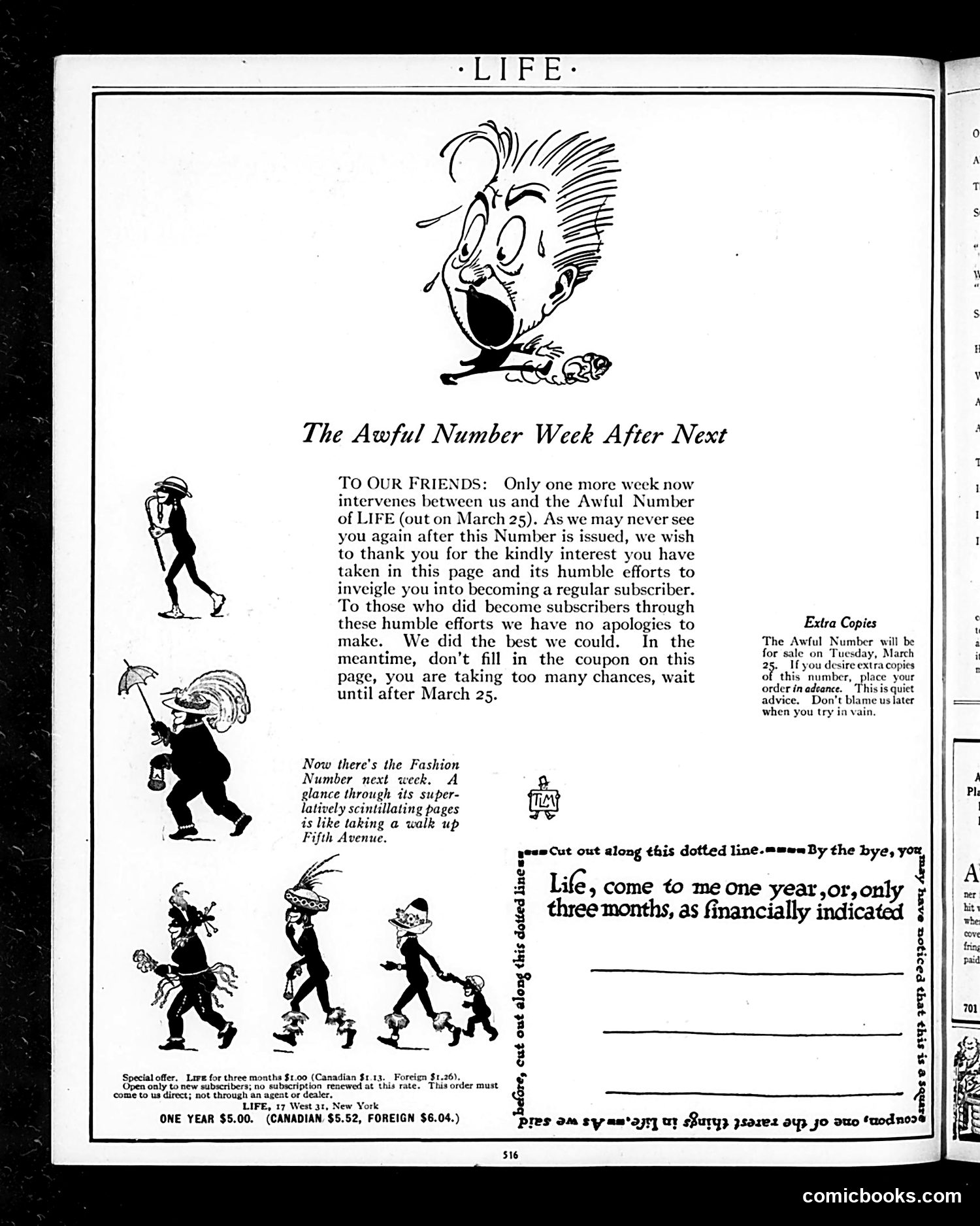 Life — March 13, 1913 — page 4: Life, 1913-03-13