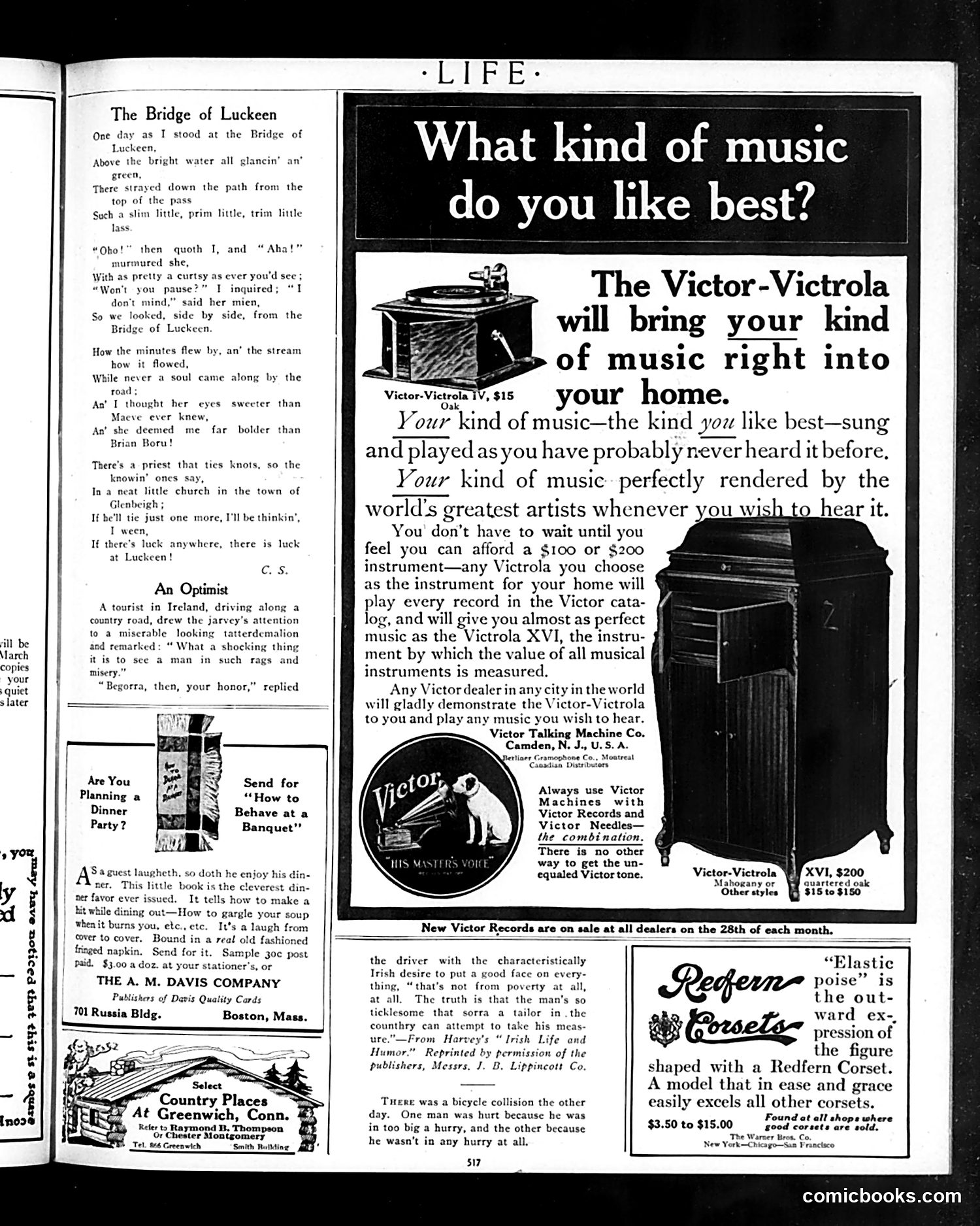 Life — March 13, 1913 — page 5: Life, 1913-03-13