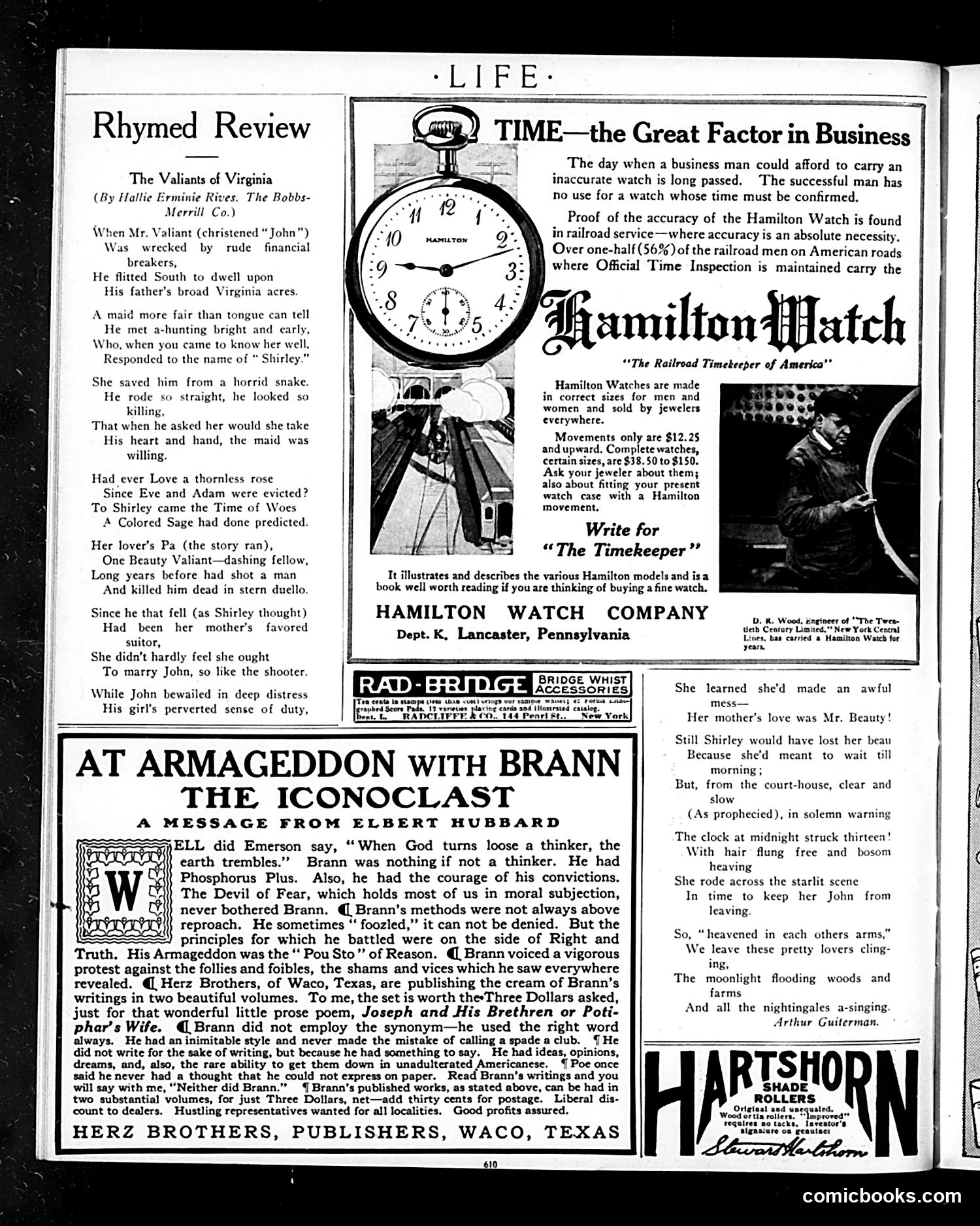 Life — March 27, 1913 — page 10: Life, 1913-03-27