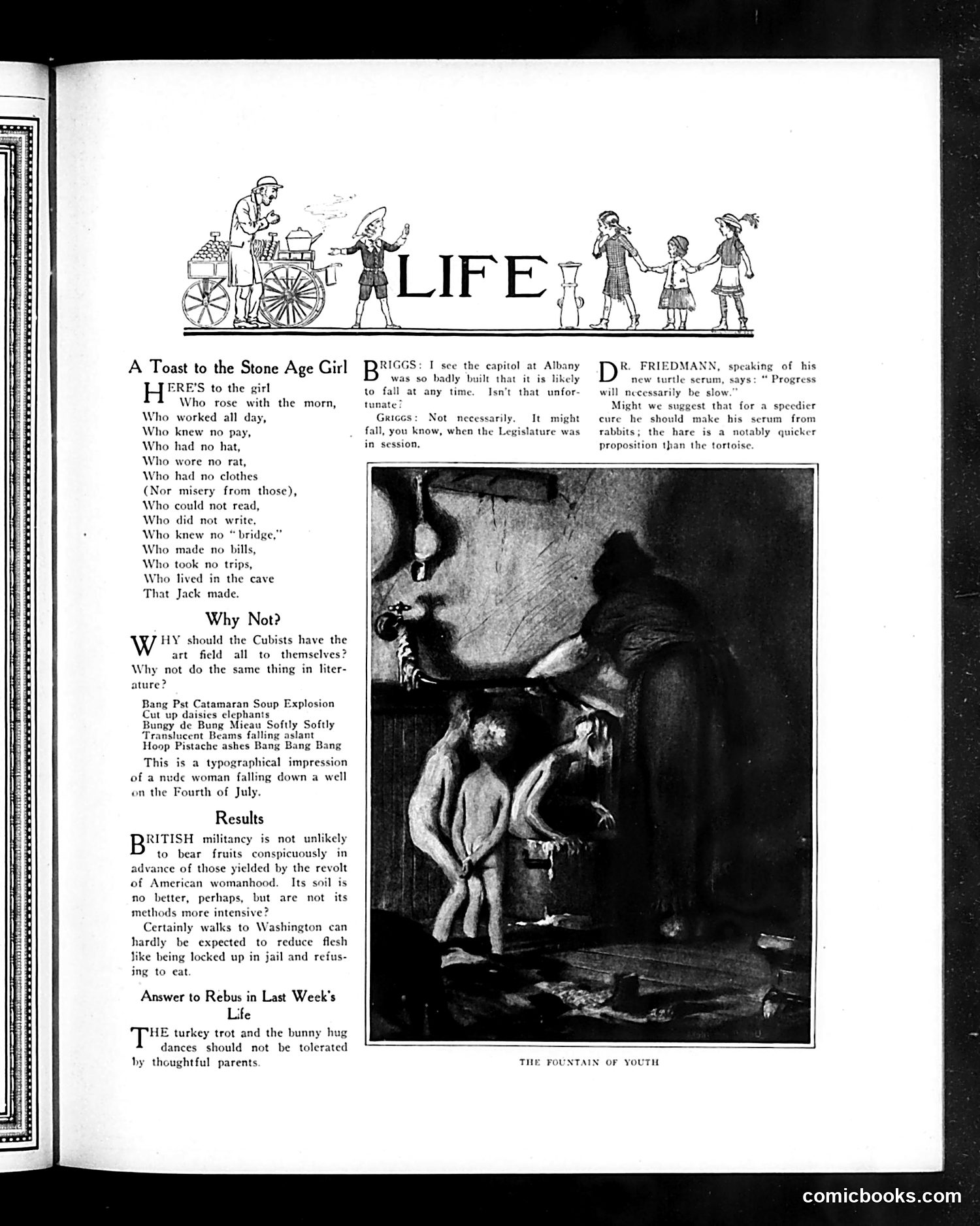 Life — April 10, 1913 — page 9: Life, 1913-04-10