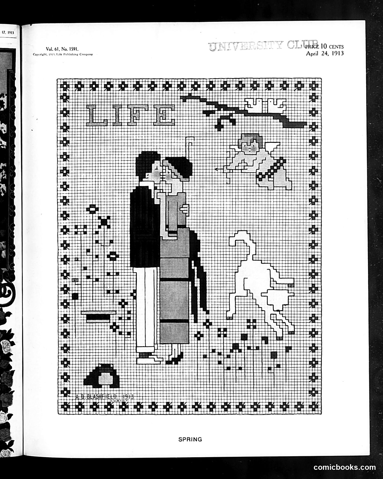 Life — April 24, 1913 — page 1: Life, 1913-04-24