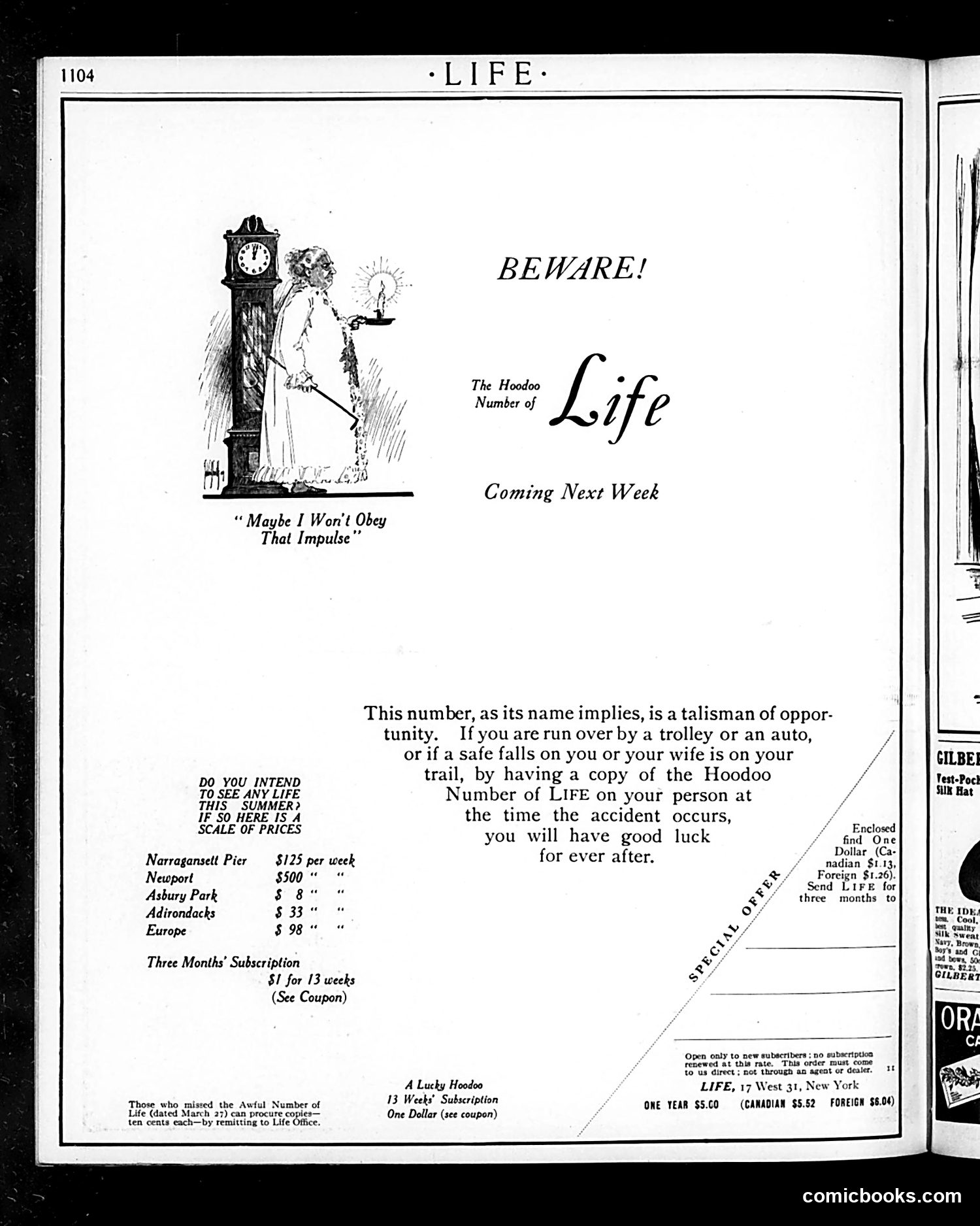 Life — June 5, 1913 — page 4: Life, 1913-06-05