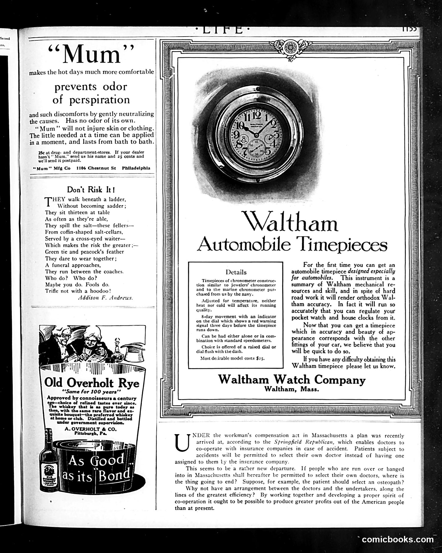 Life — June 12, 1913 — page 3: Life, 1913-06-12