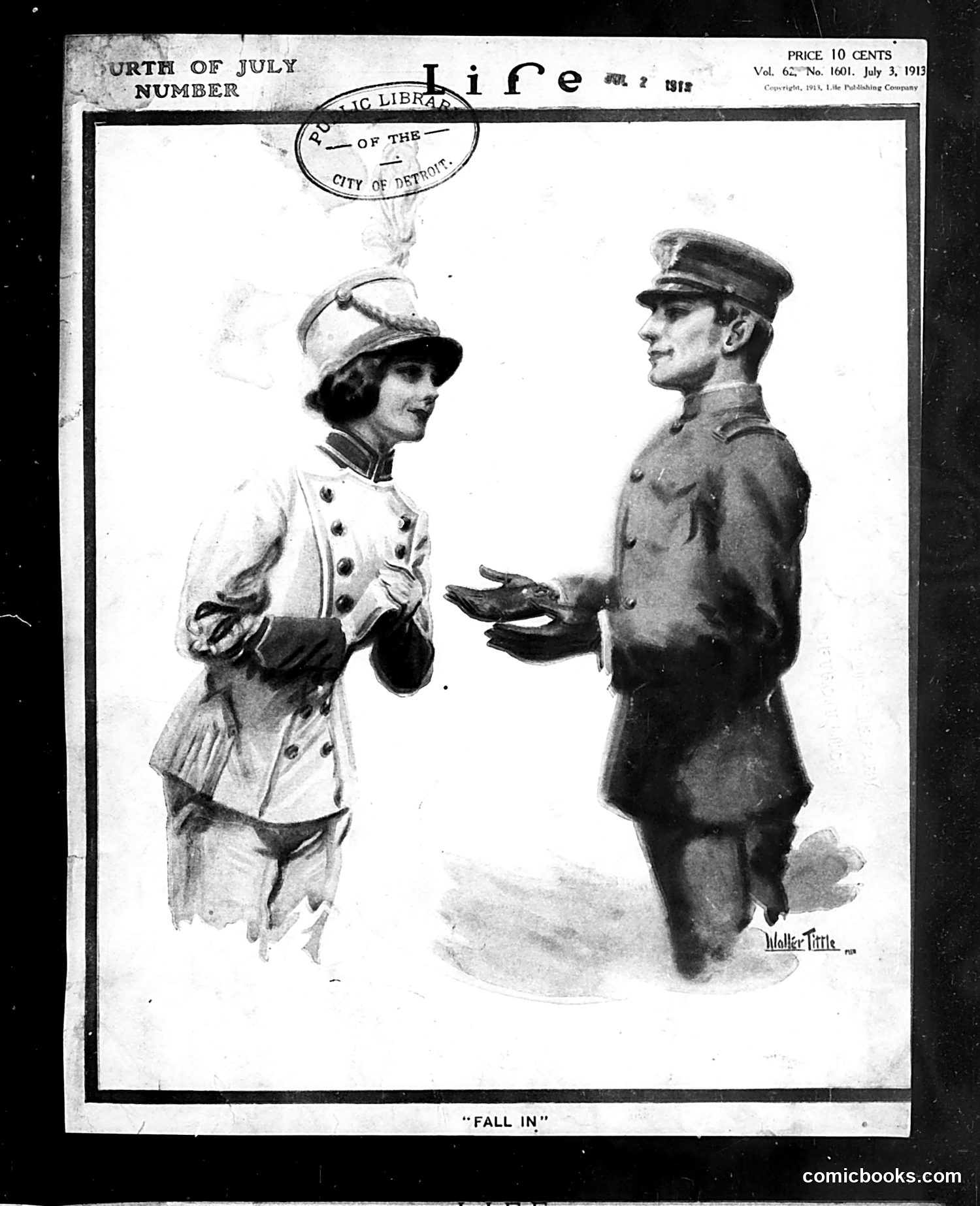 Life — July 3, 1913 — page 1: Life, 1913-07-03