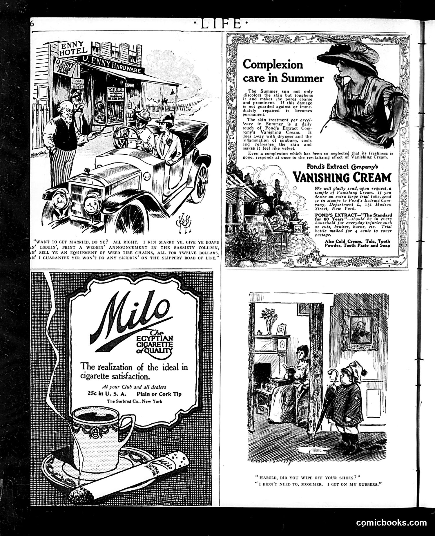 Life — July 3, 1913 — page 6: Life, 1913-07-03