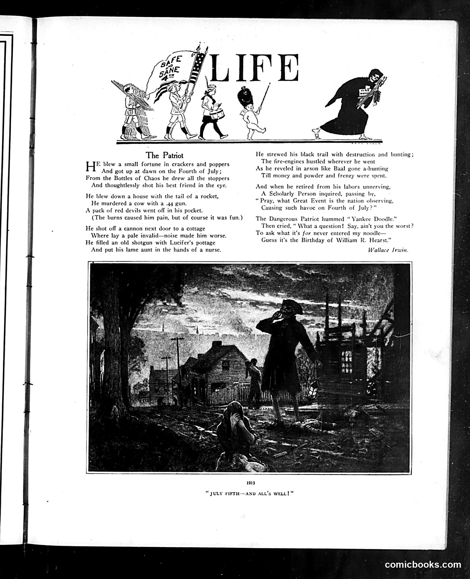 Life — July 3, 1913 — page 9: Life, 1913-07-03