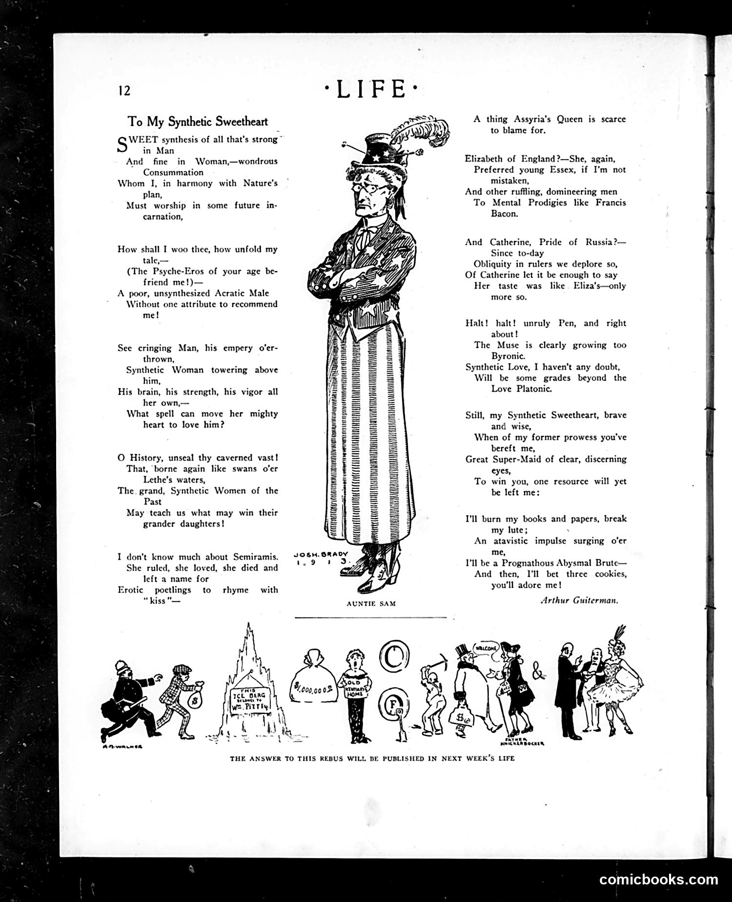 Life — July 3, 1913 — page 12: Life, 1913-07-03