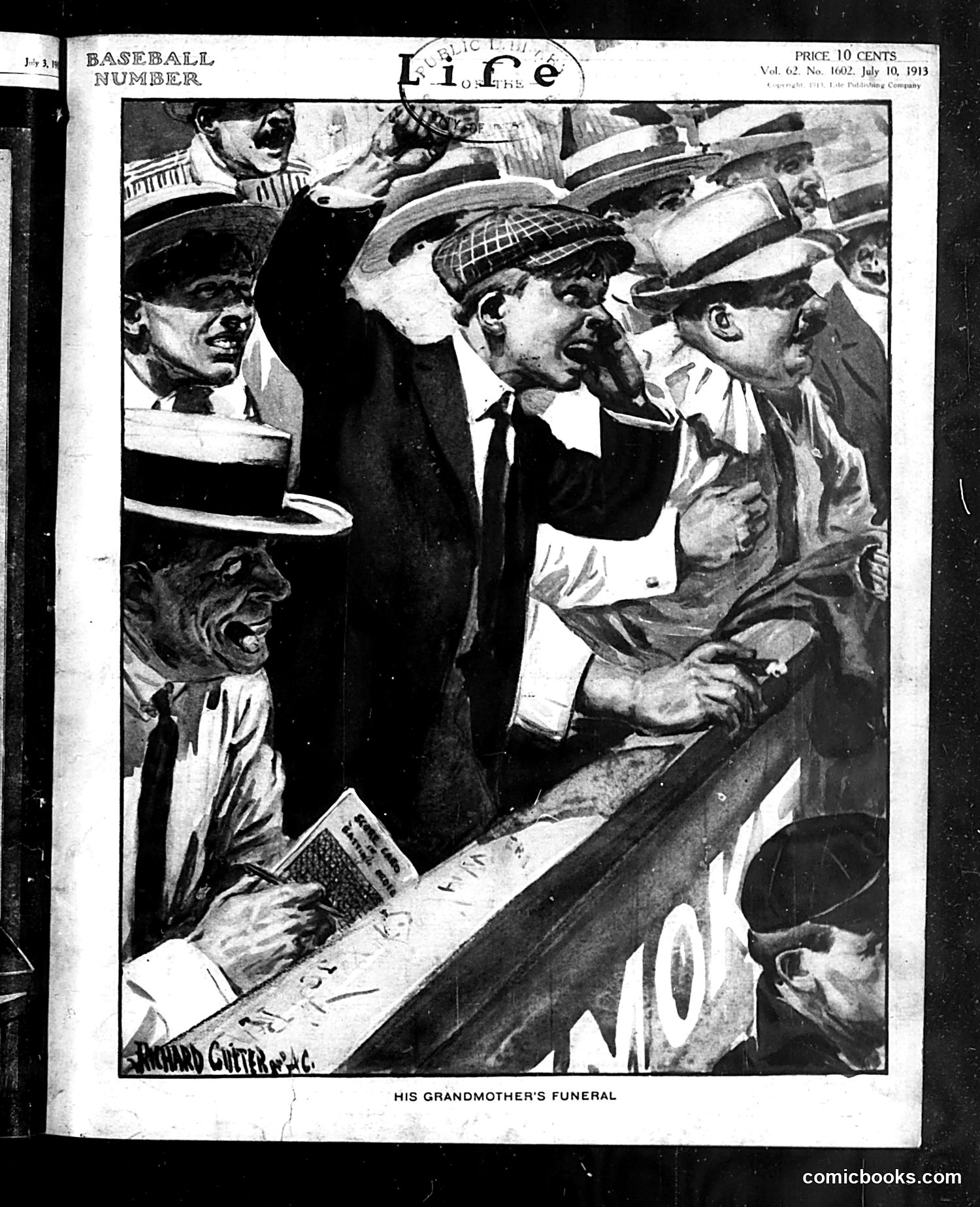 Life — July 10, 1913 — page 1: Life, 1913-07-10