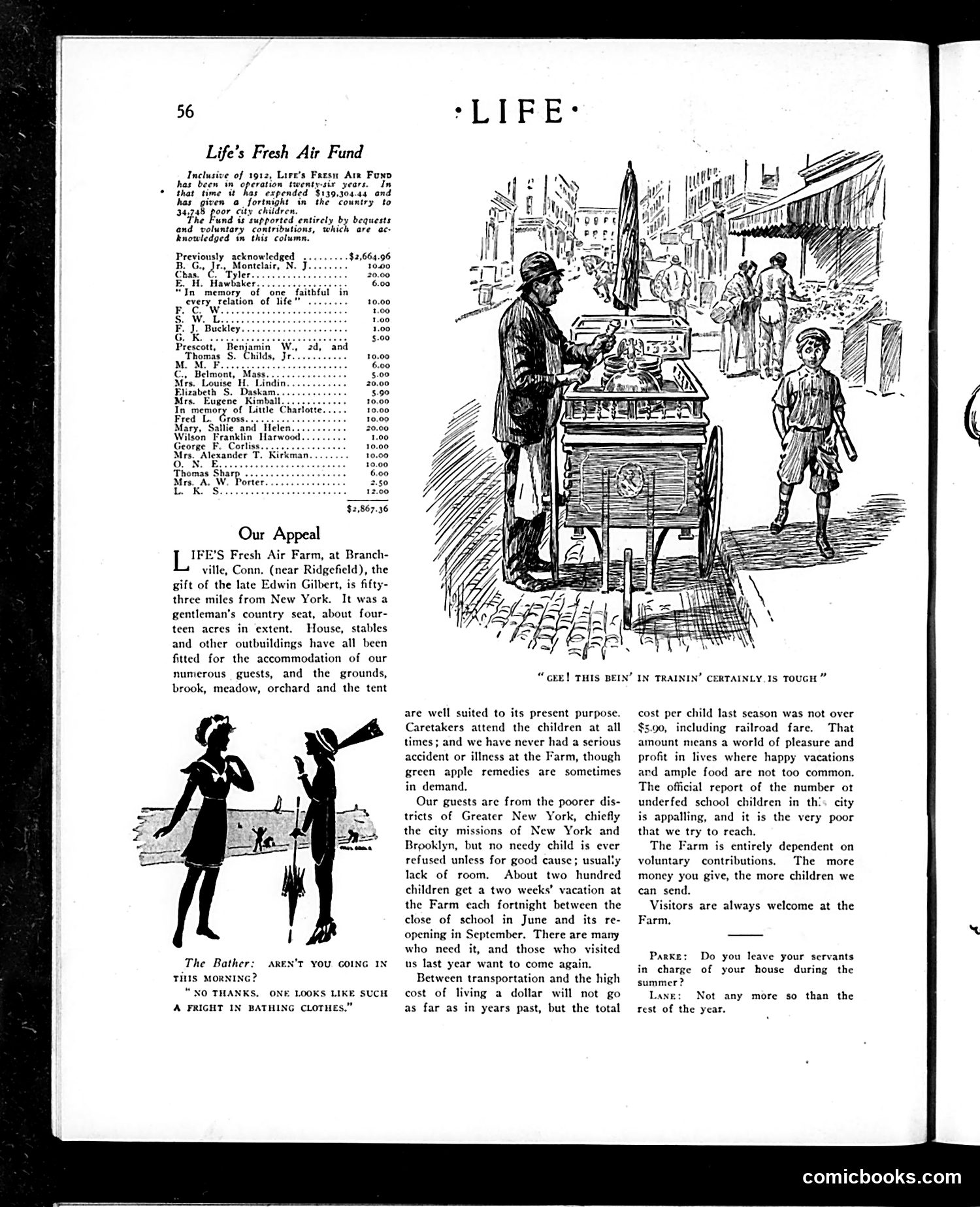 Life — July 10, 1913 — page 8: Life, 1913-07-10