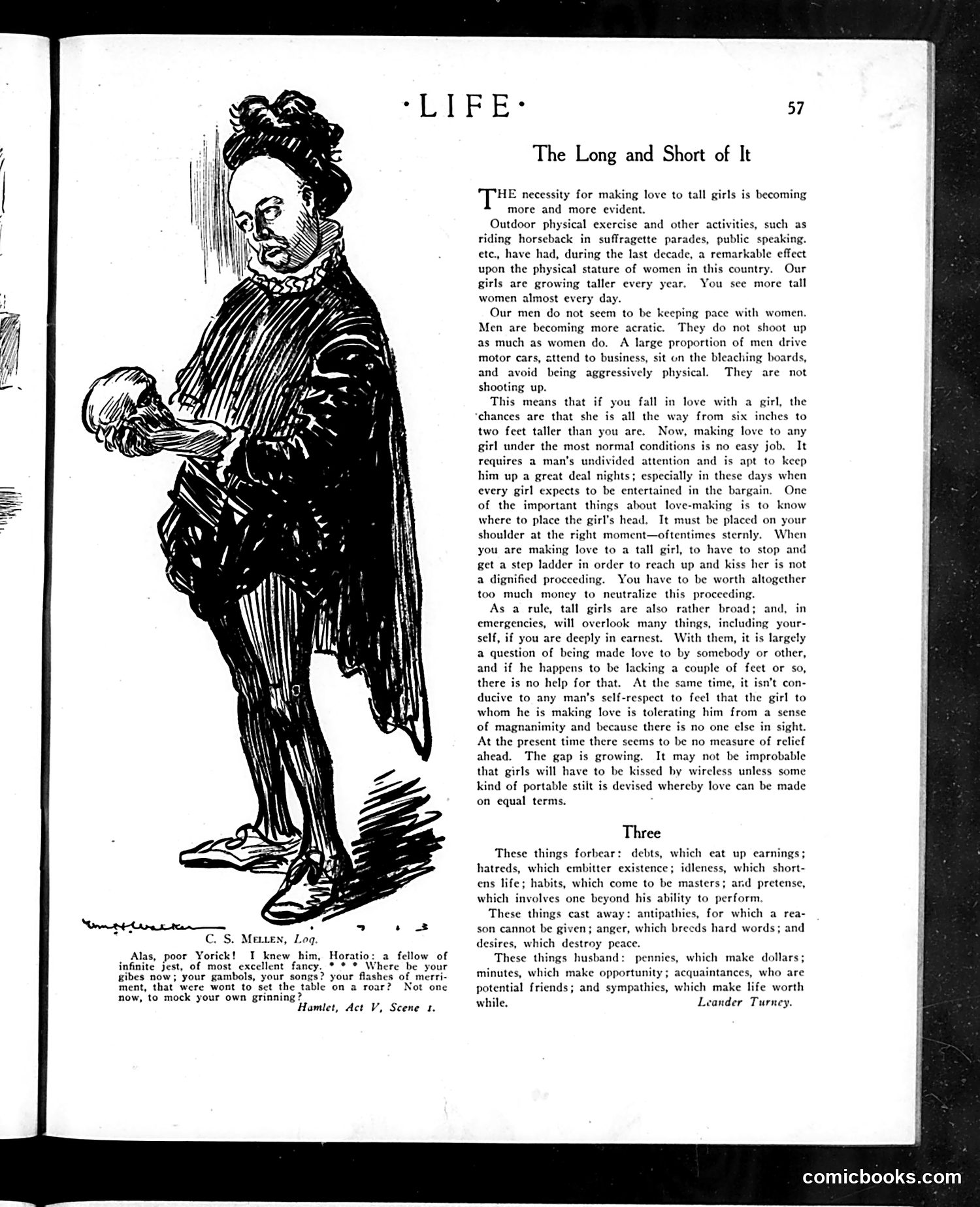 Life — July 10, 1913 — page 9: Life, 1913-07-10