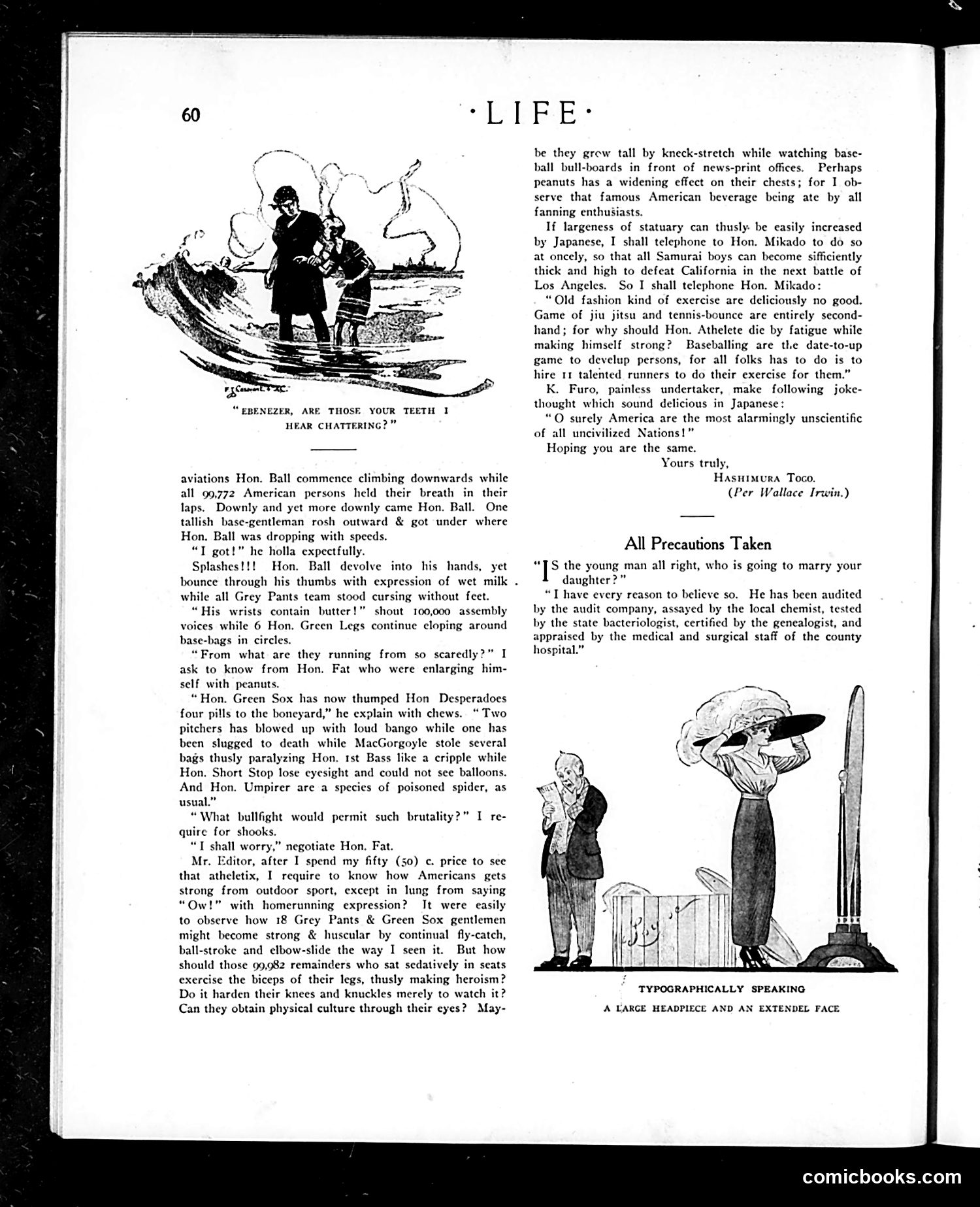 Life — July 10, 1913 — page 12: Life, 1913-07-10