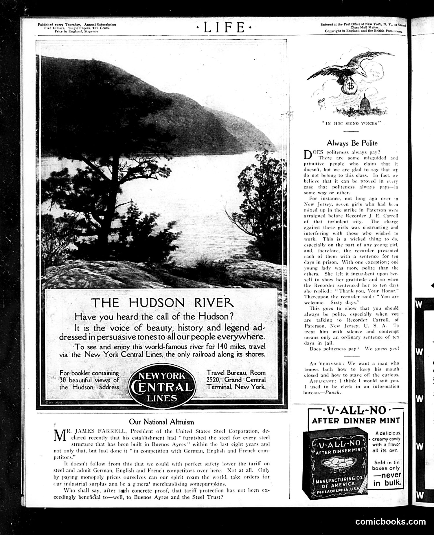 Life — July 17, 1913 — page 2: Life, 1913-07-17