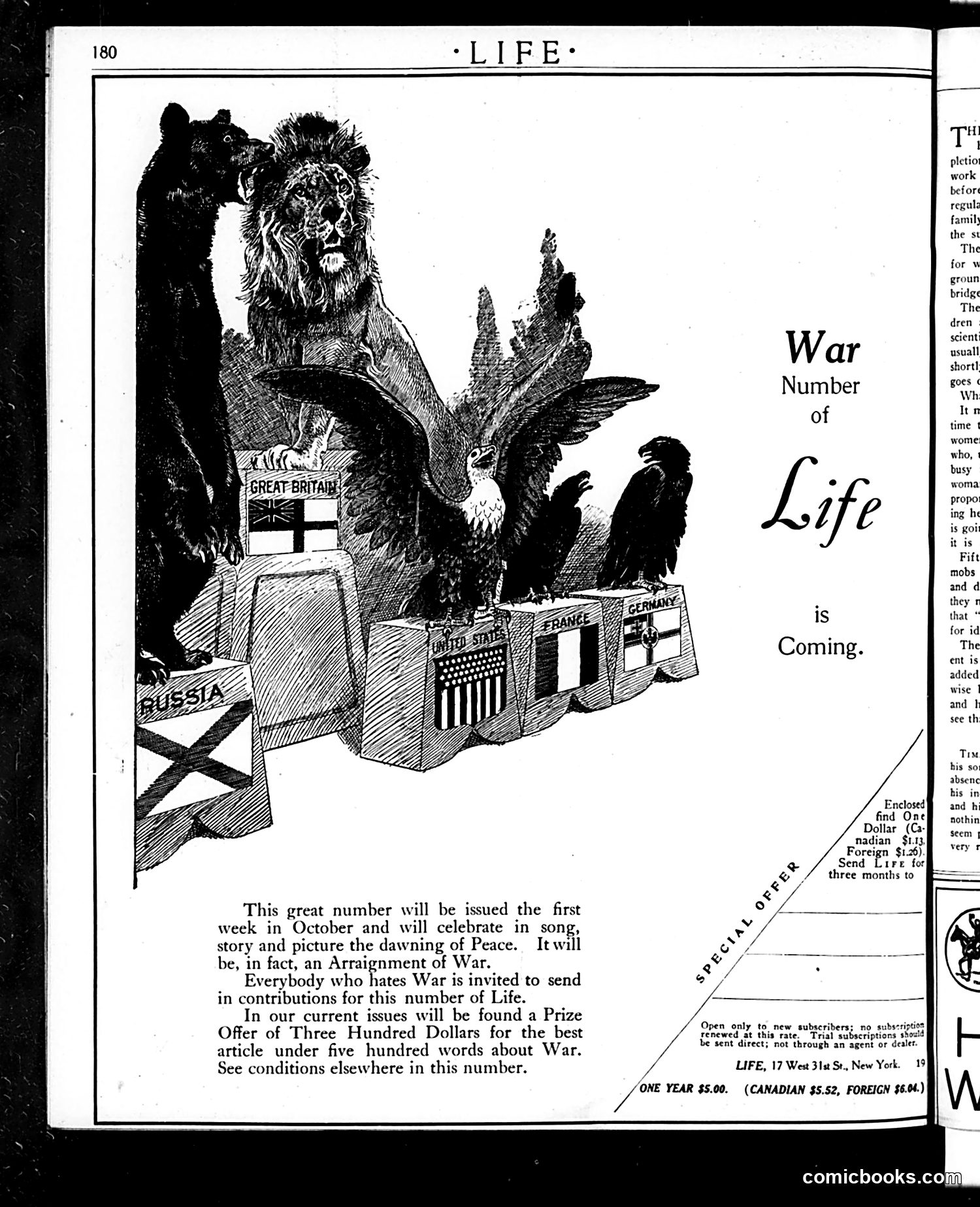 Life — July 31, 1913 — page 4: Life, 1913-07-31