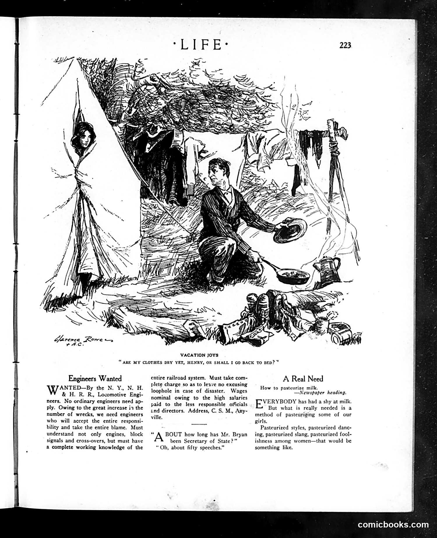 Life — August 7, 1913 — page 11: Life, 1913-08-07