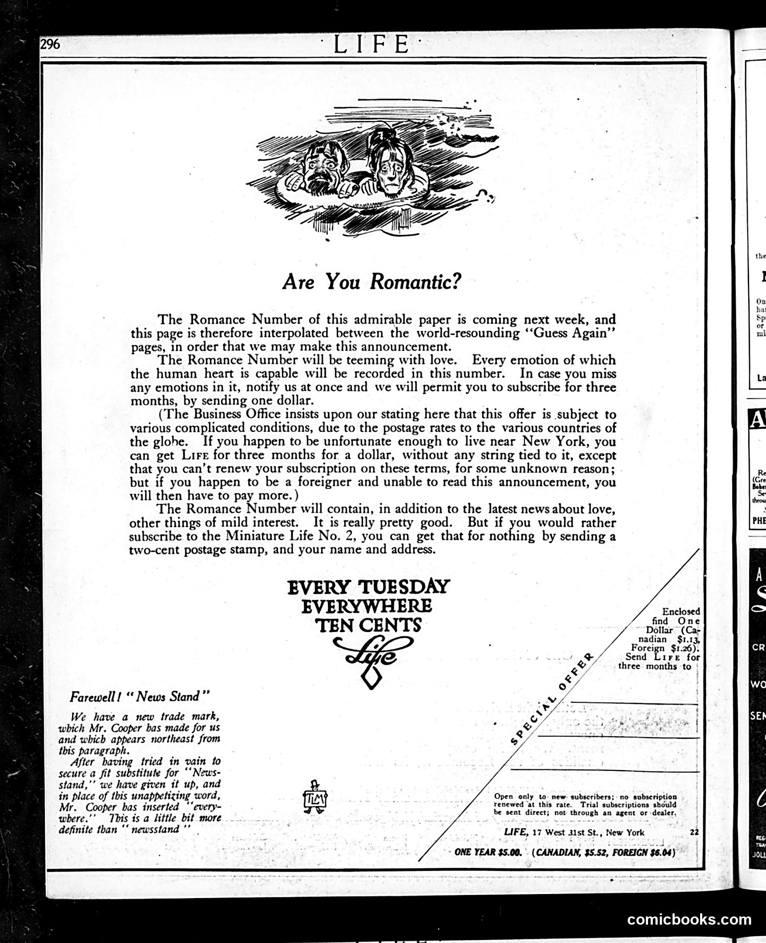 Life — August 21, 1913 — page 4: Life, 1913-08-21