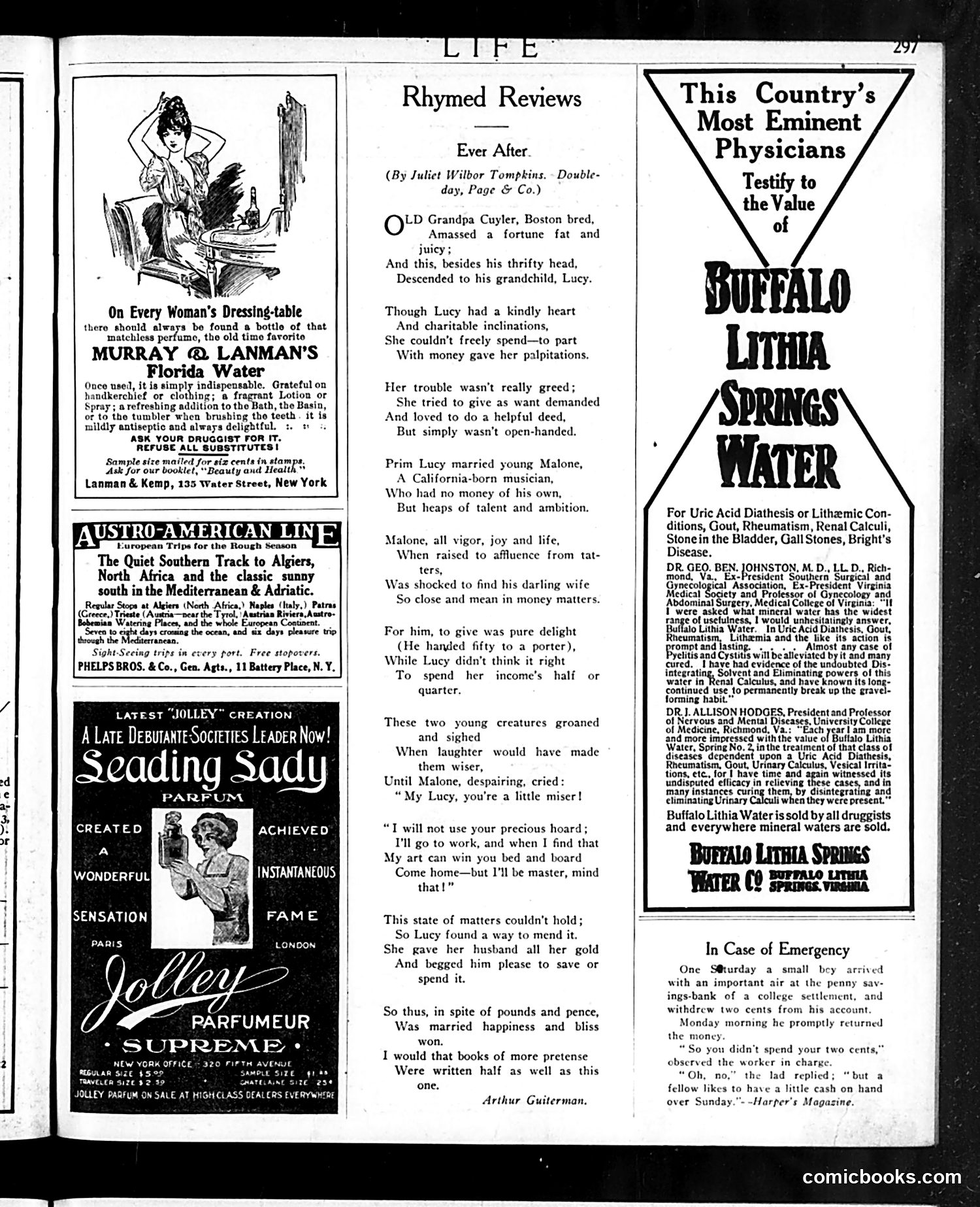 Life — August 21, 1913 — page 5: Life, 1913-08-21