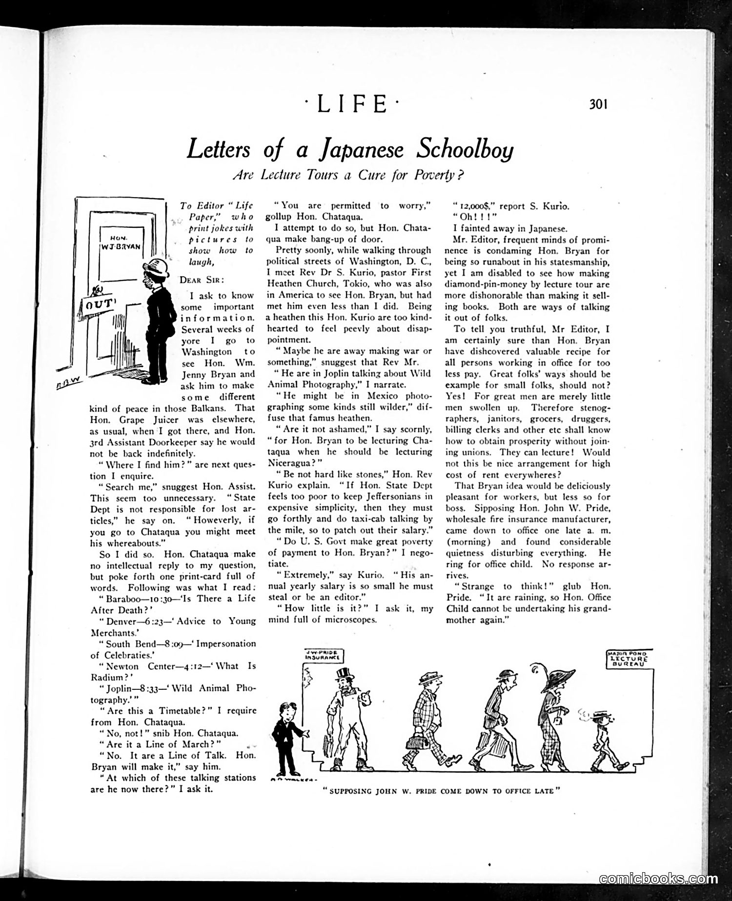 Life — August 21, 1913 — page 9: Life, 1913-08-21
