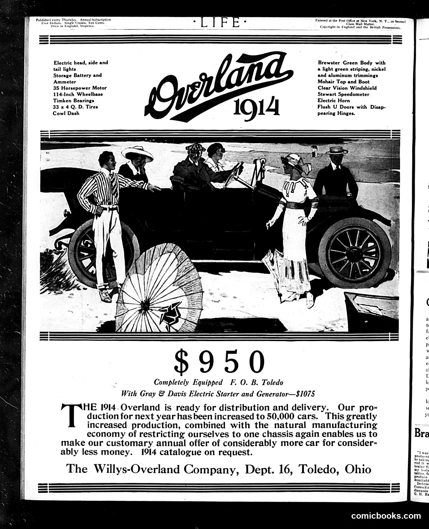 Life — August 28, 1913 — page 2: Life, 1913-08-28