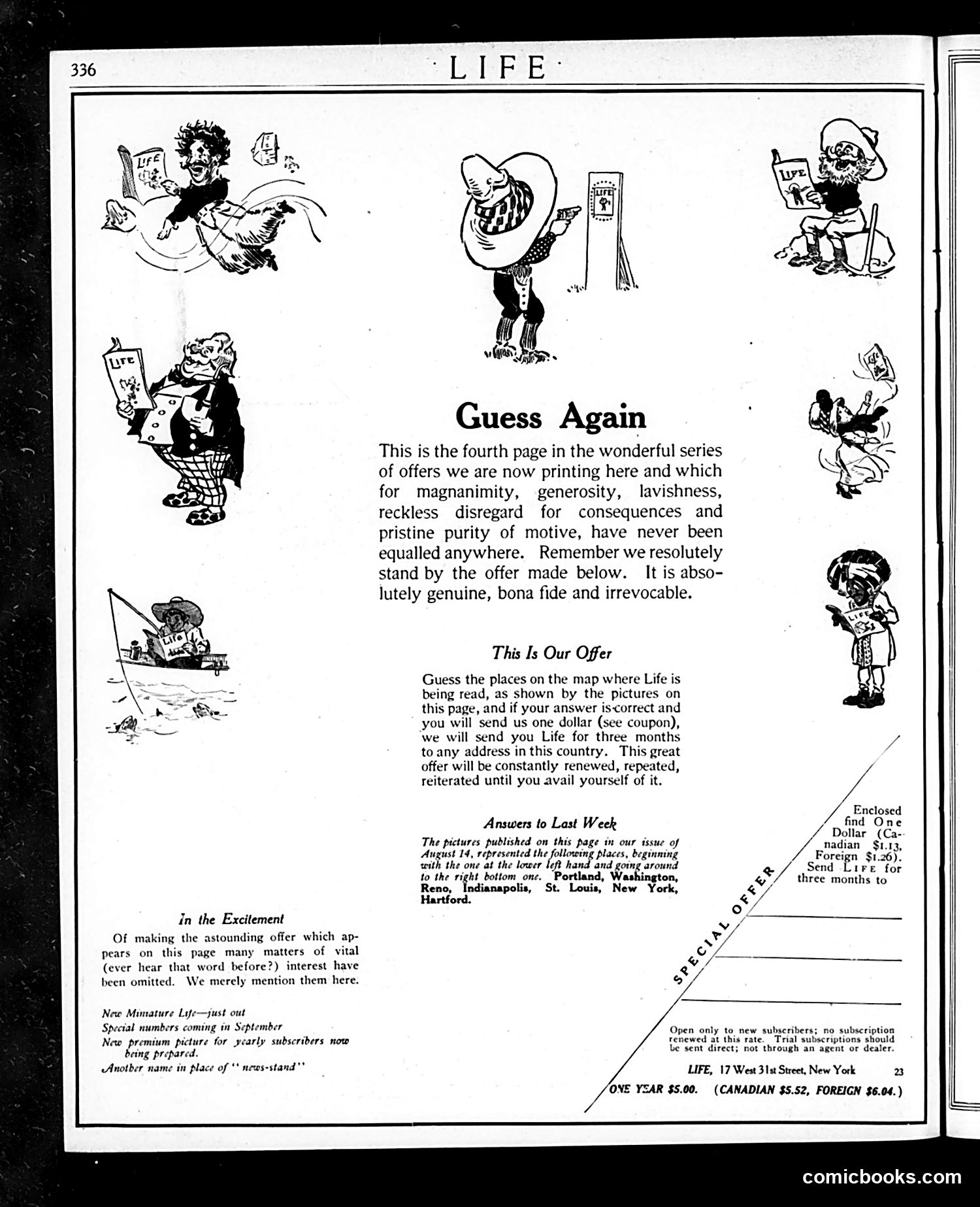 Life — August 28, 1913 — page 4: Life, 1913-08-28