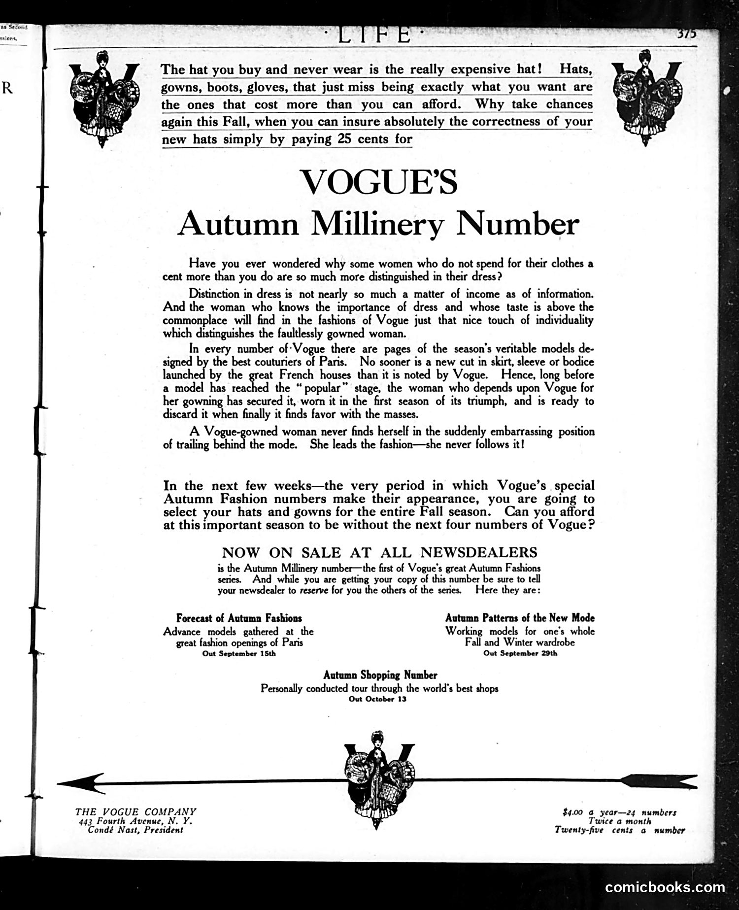 Life — September 4, 1913 — page 3: Life, 1913-09-04