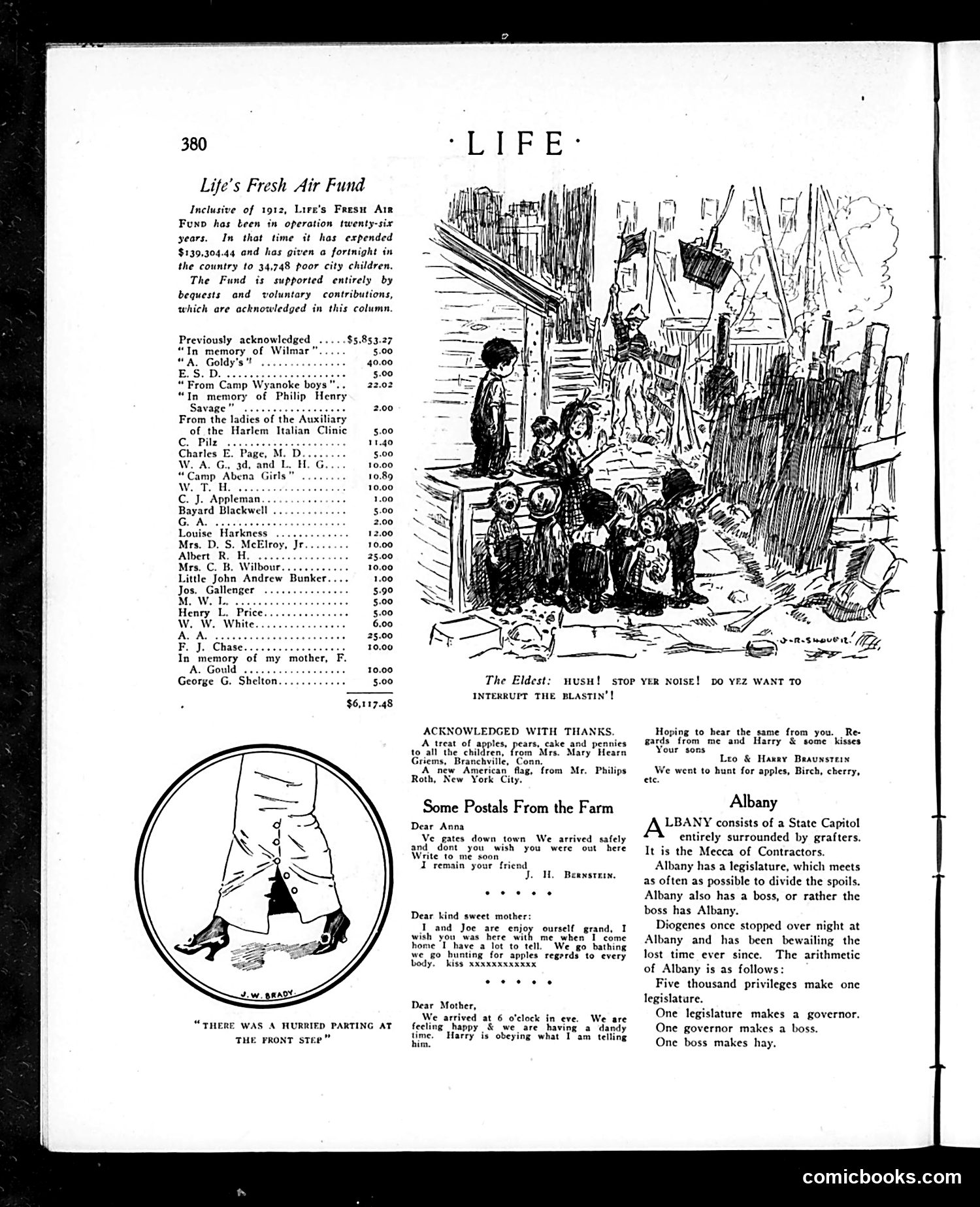 Life — September 4, 1913 — page 8: Life, 1913-09-04