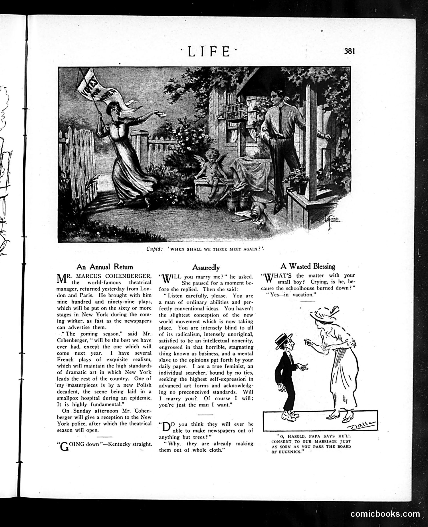 Life — September 4, 1913 — page 9: Life, 1913-09-04