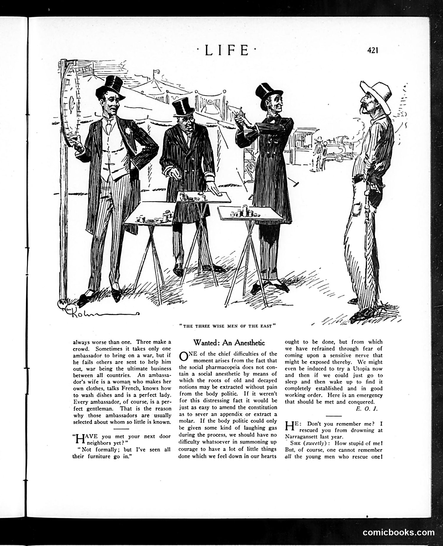 Life — September 11, 1913 — page 9: Life, 1913-09-11