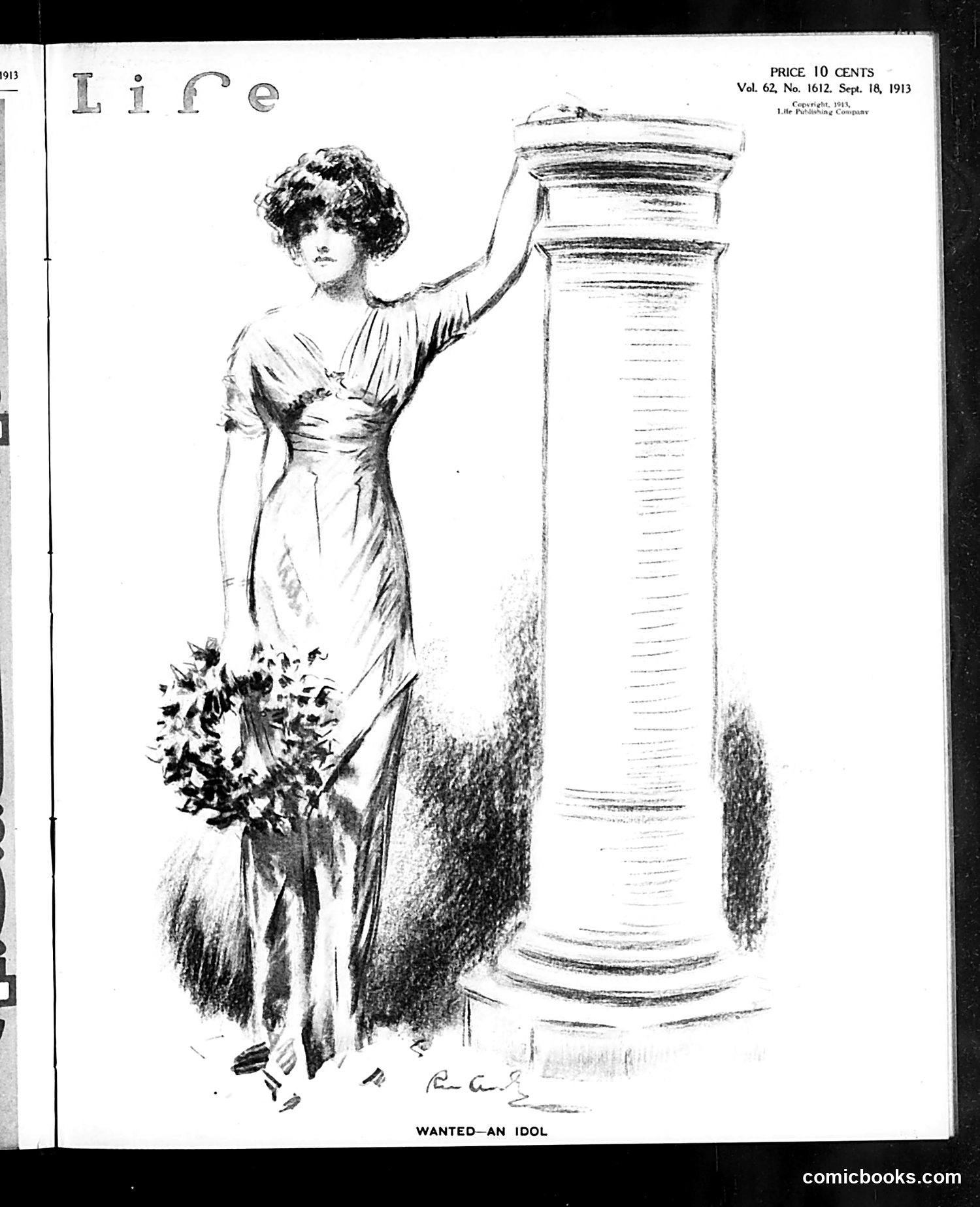 Life — September 18, 1913 — page 1: Life, 1913-09-18