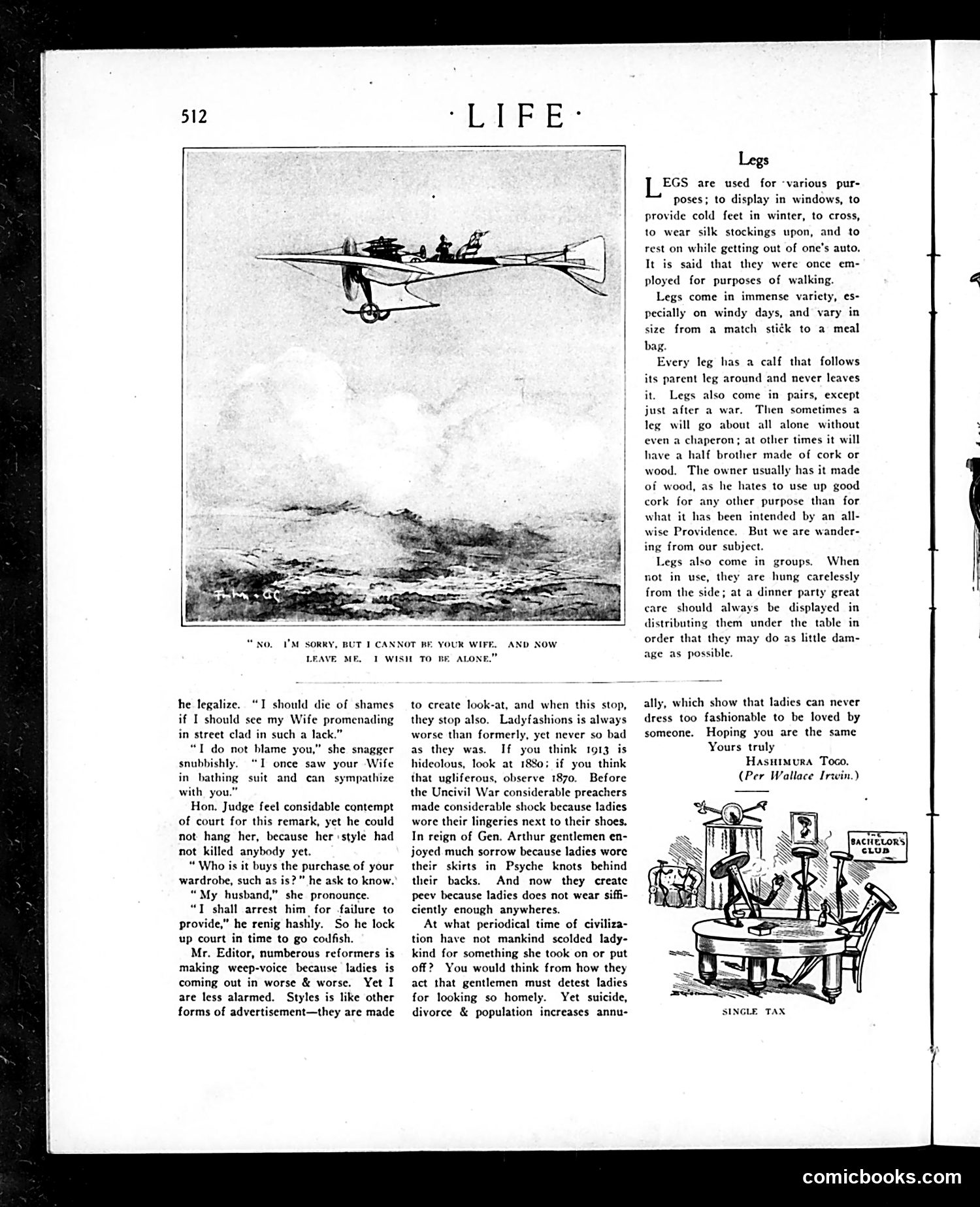 Life — September 25, 1913 — page 12: Life, 1913-09-25