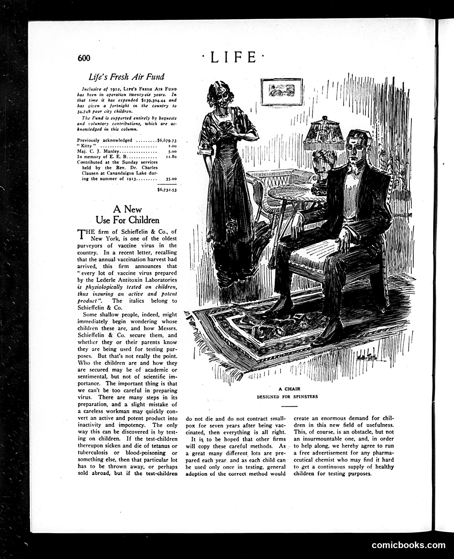 Life — October 9, 1913 — page 8: Life, 1913-10-09