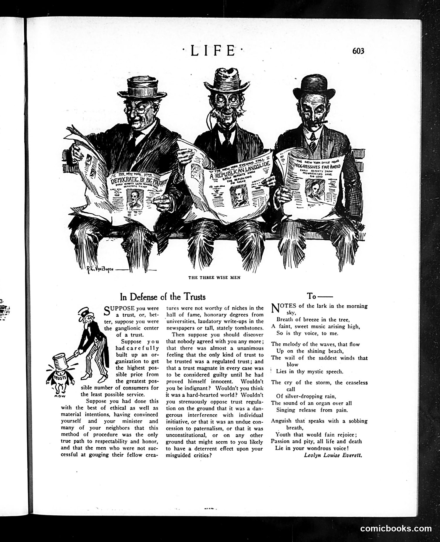Life — October 9, 1913 — page 11: Life, 1913-10-09