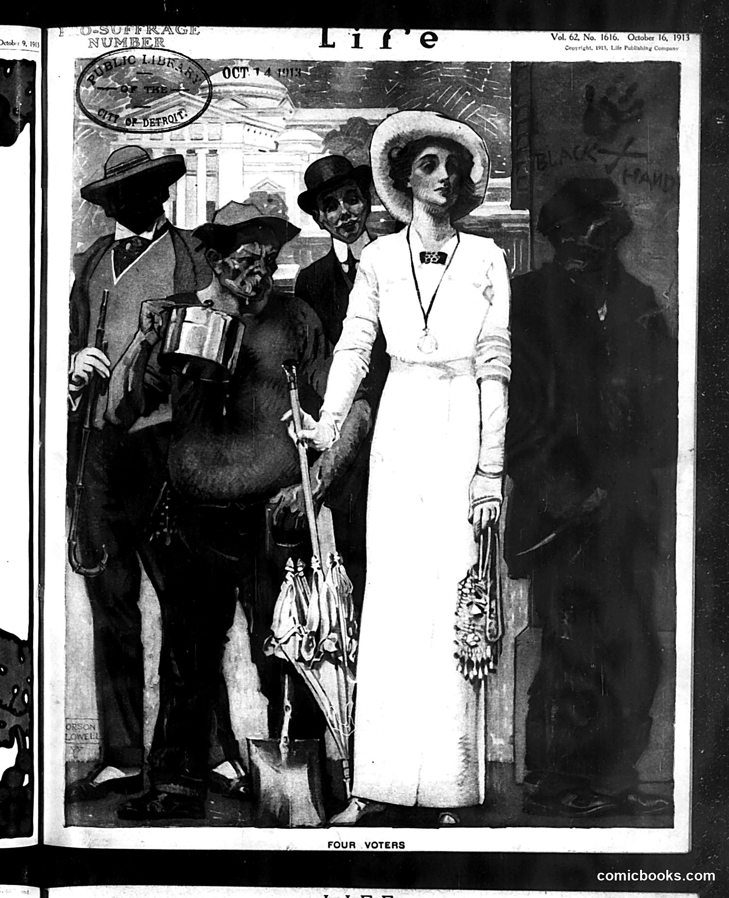 Life — October 16, 1913 — page 1: Life, 1913-10-16