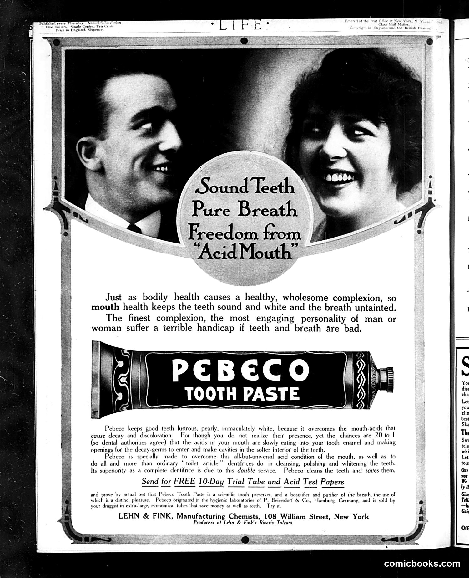 Life — October 16, 1913 — page 2: Life, 1913-10-16