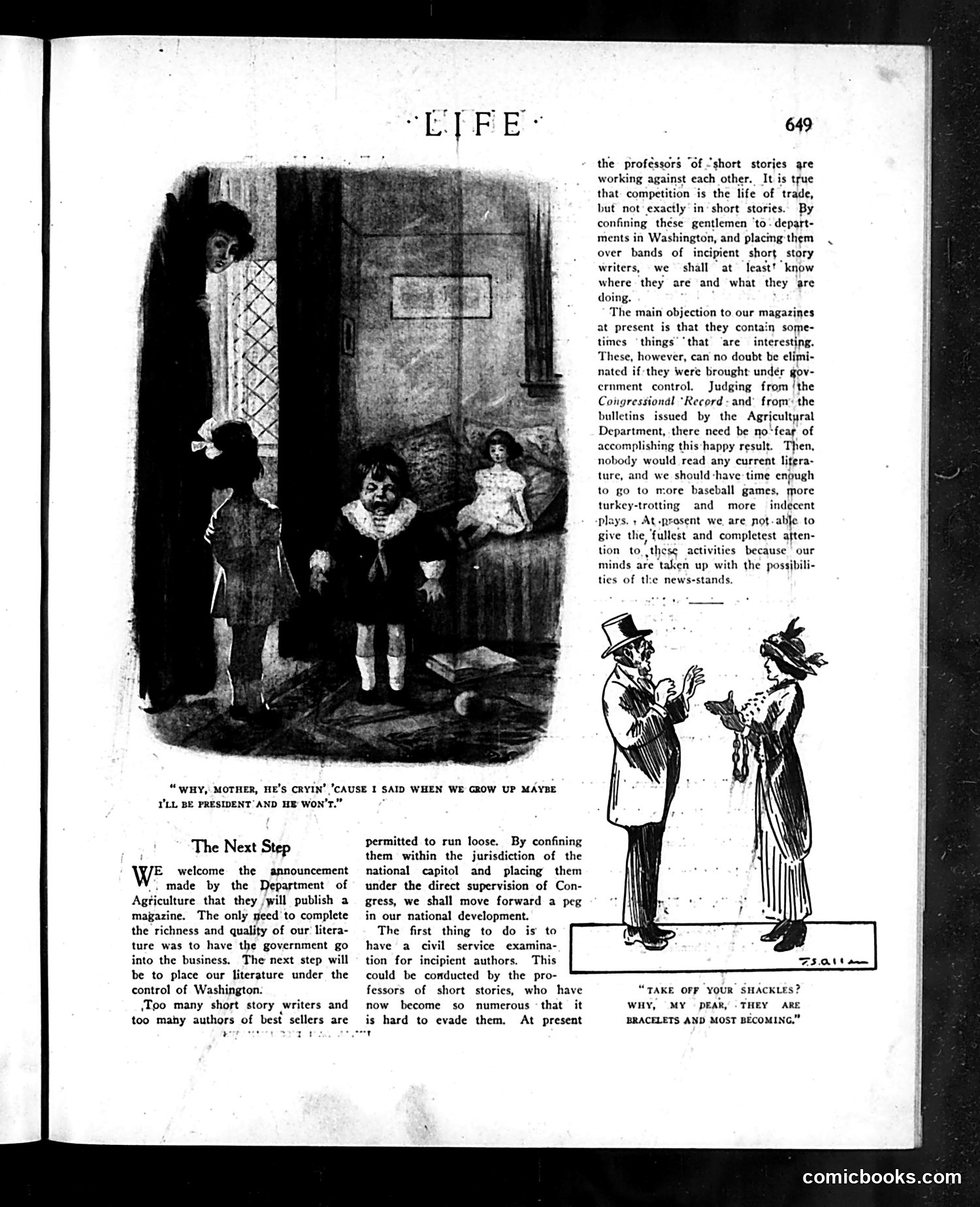 Life — October 16, 1913 — page 13: Life, 1913-10-16