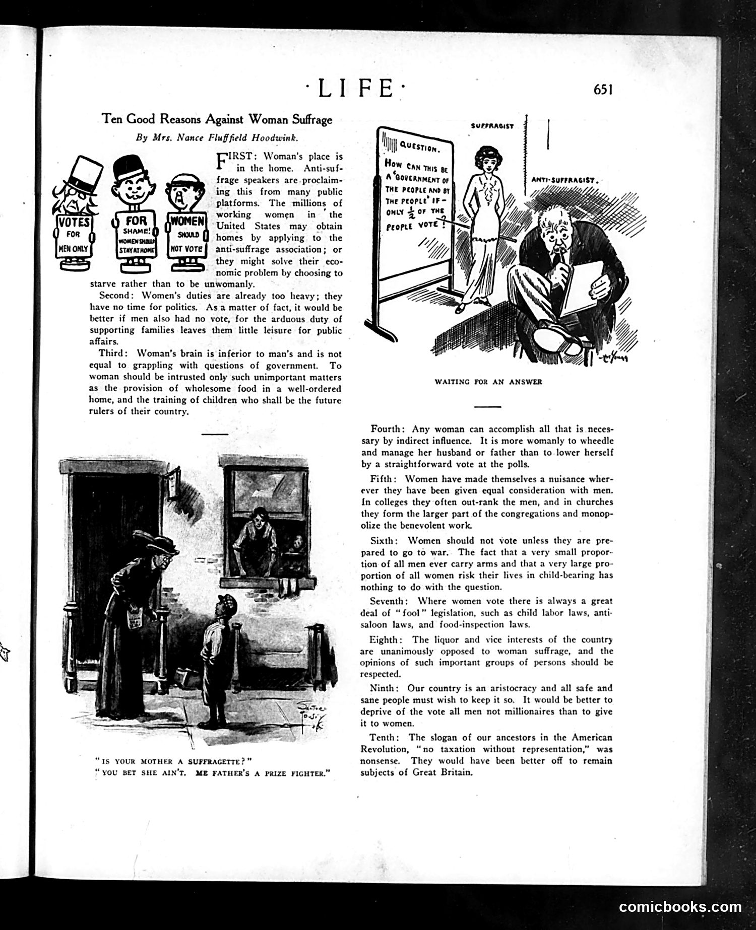 Life — October 16, 1913 — page 15: Life, 1913-10-16