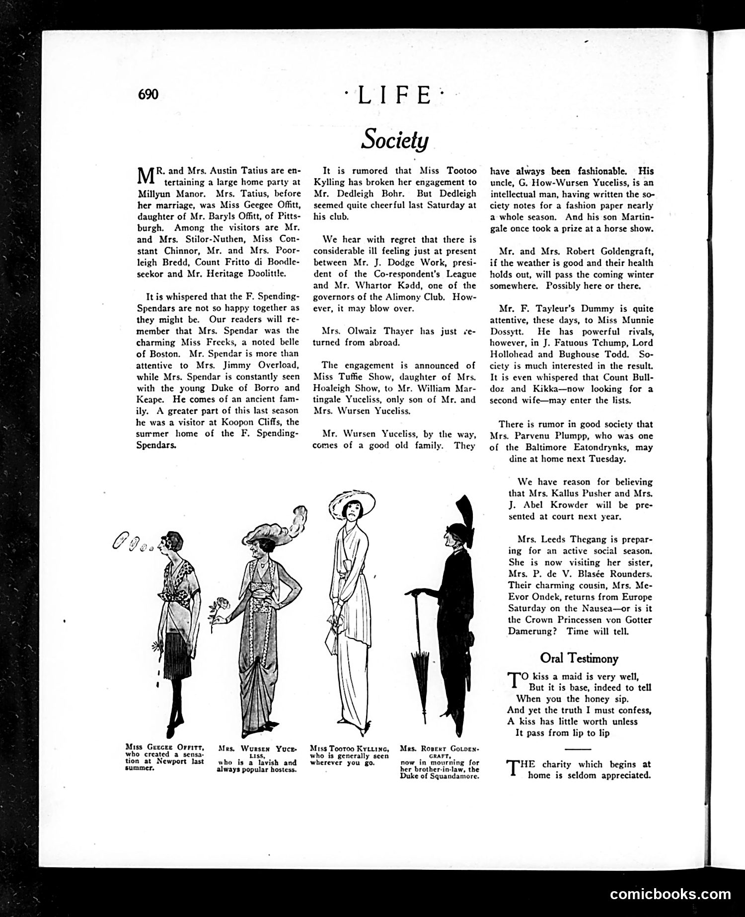 Life — October 23, 1913 — page 10: Life, 1913-10-23
