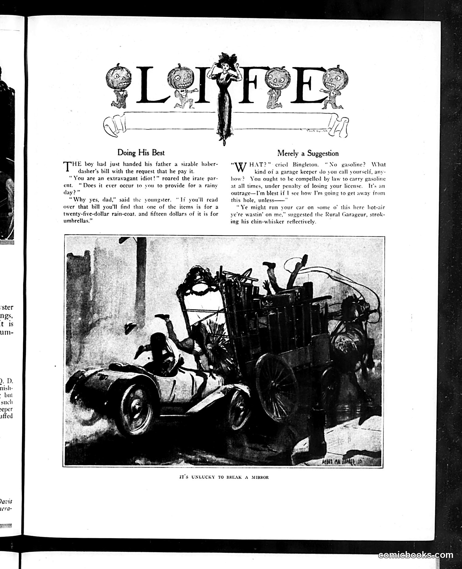 Life — October 30, 1913 — page 7: Life, 1913-10-30