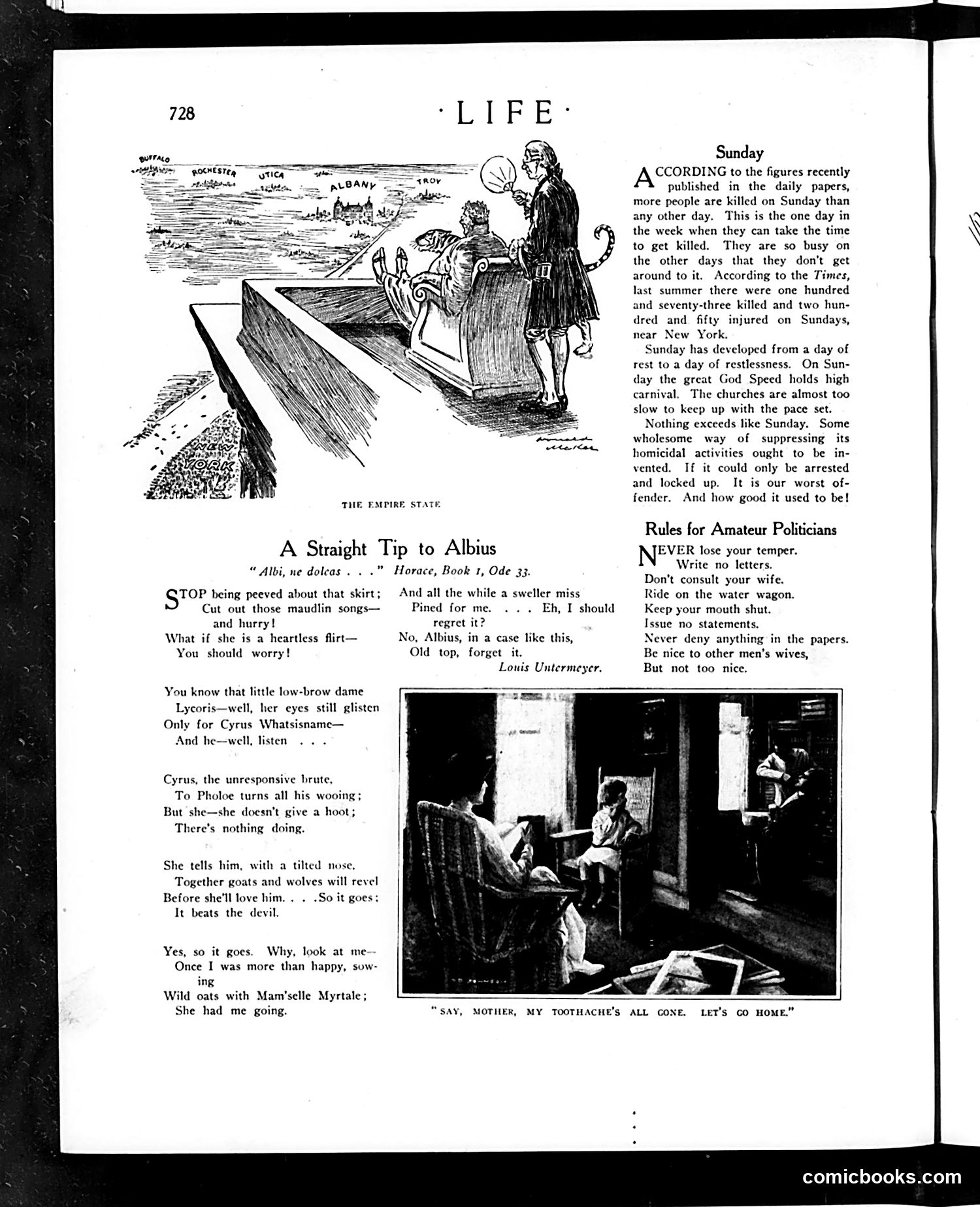 Life — October 30, 1913 — page 8: Life, 1913-10-30