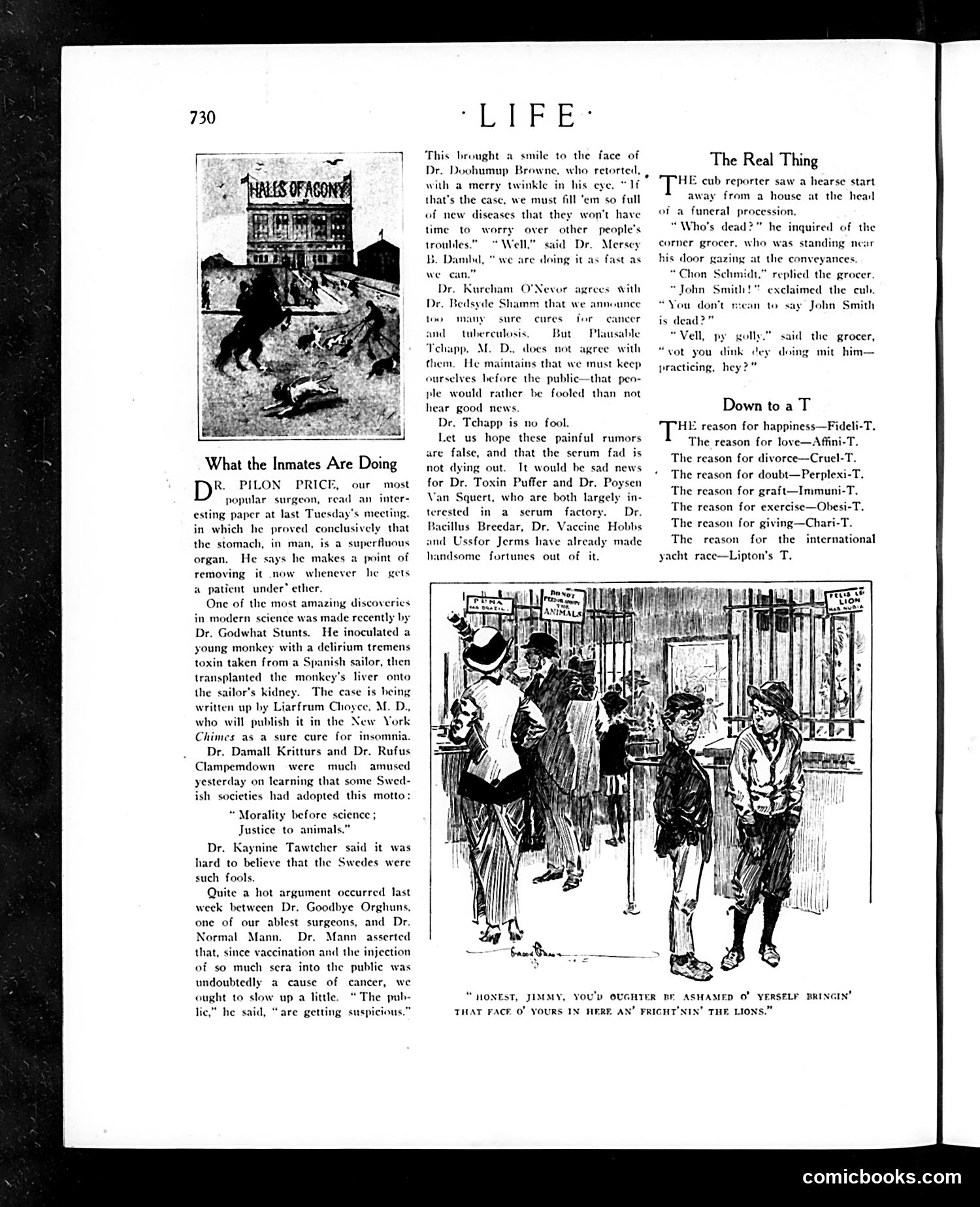 Life — October 30, 1913 — page 10: Life, 1913-10-30