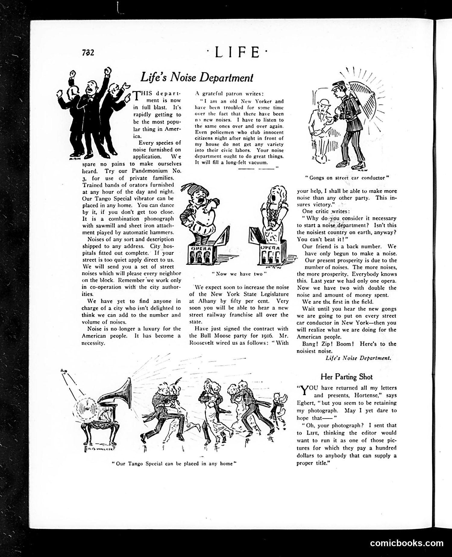 Life — October 30, 1913 — page 12: Life, 1913-10-30