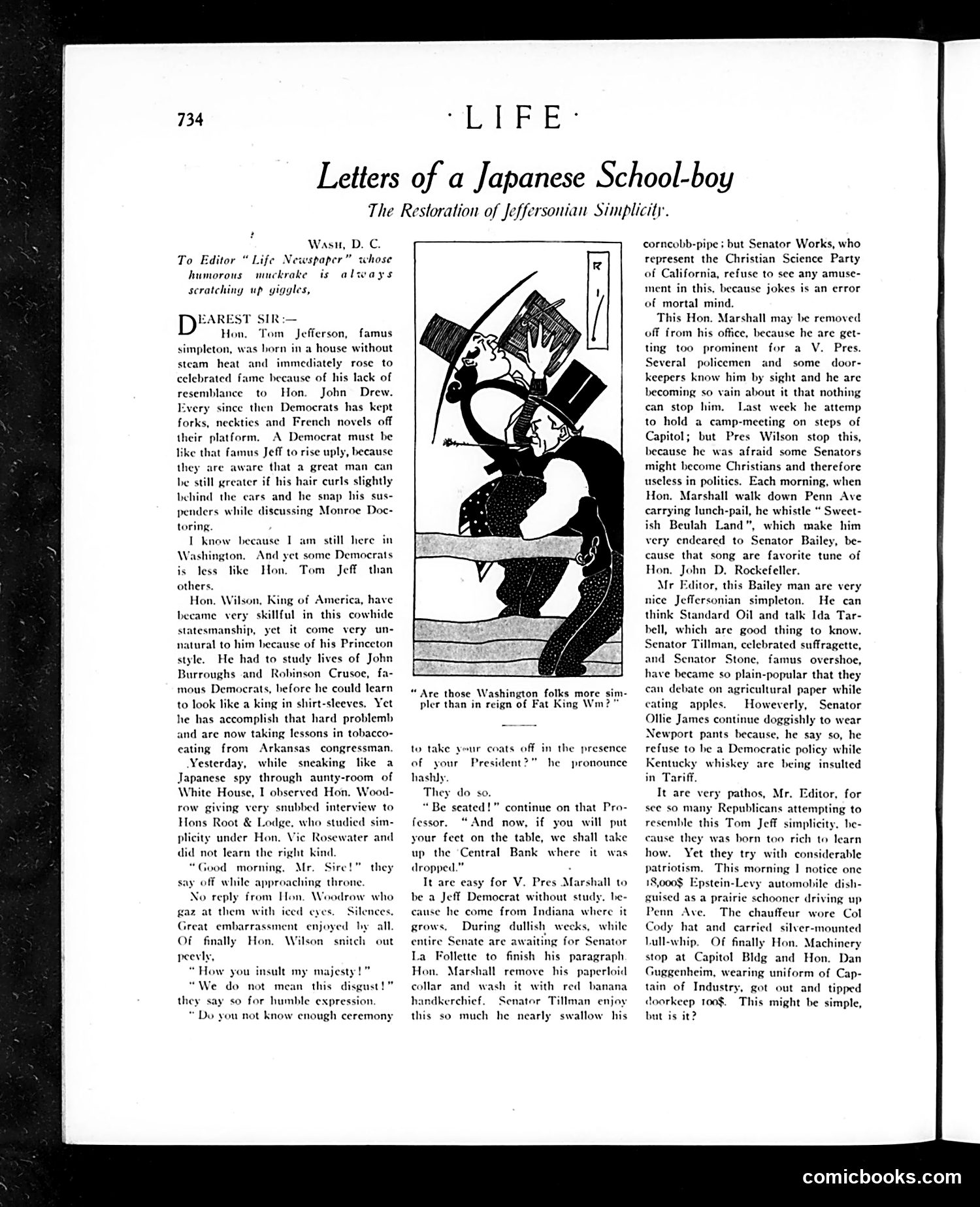 Life — October 30, 1913 — page 14: Life, 1913-10-30